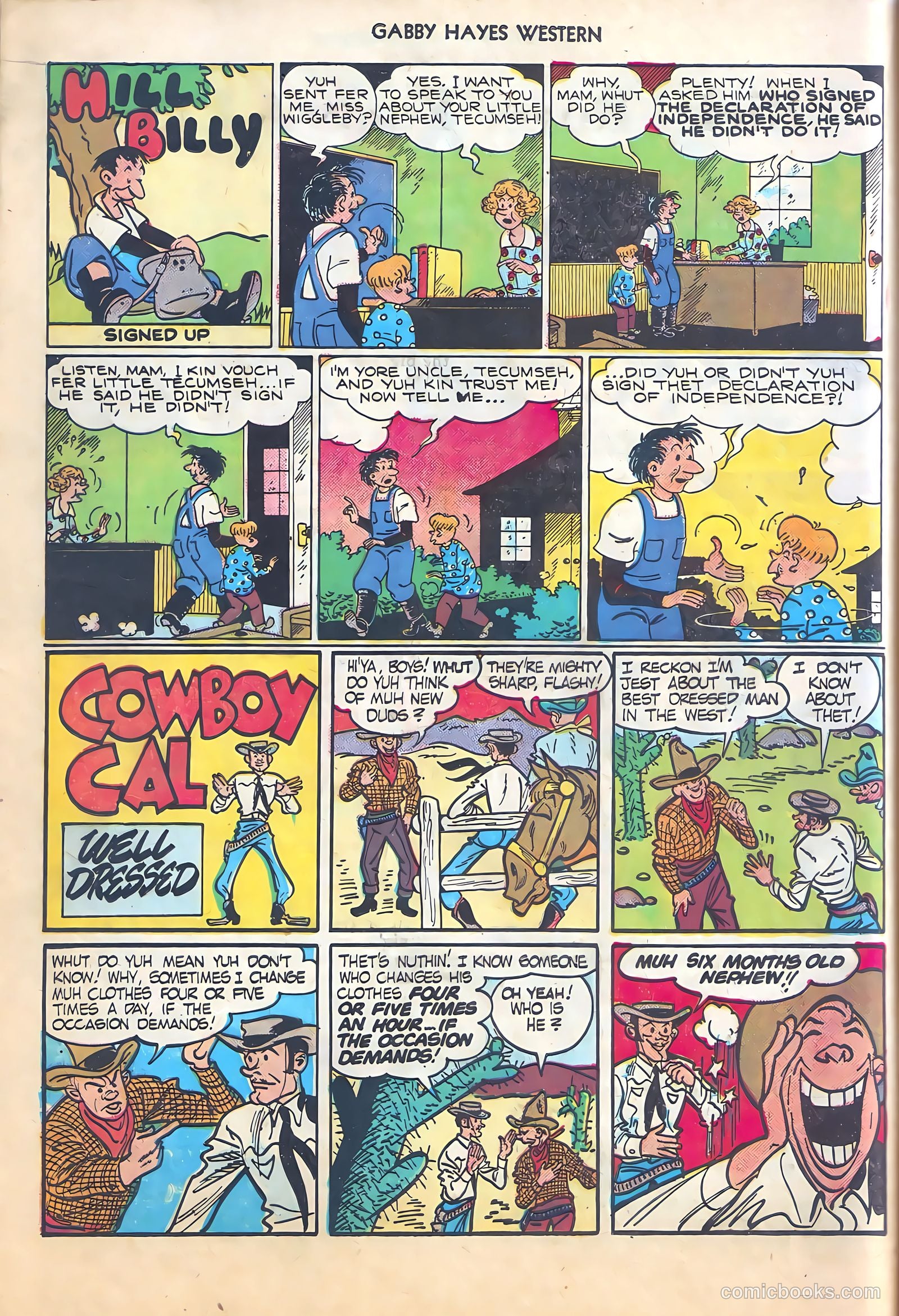 Gabby Hayes Western #1 — page 14 of 52