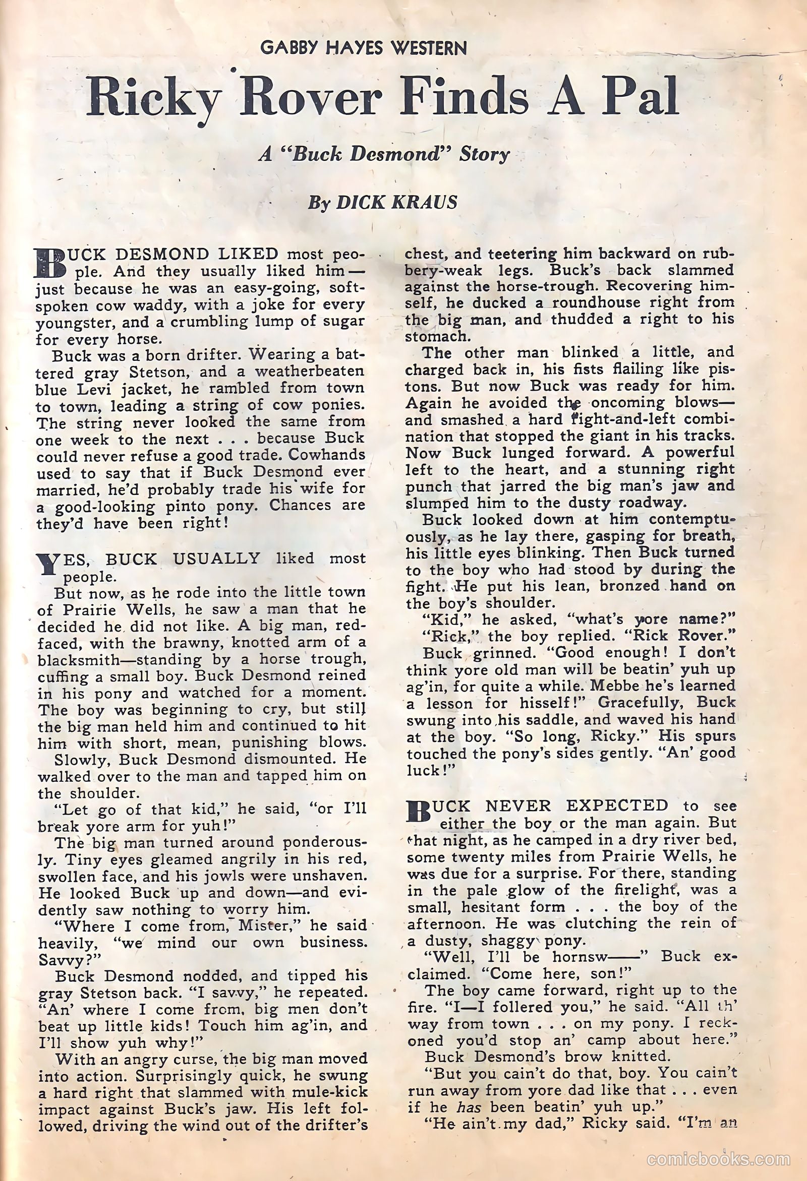 Gabby Hayes Western #1 — page 15 of 52