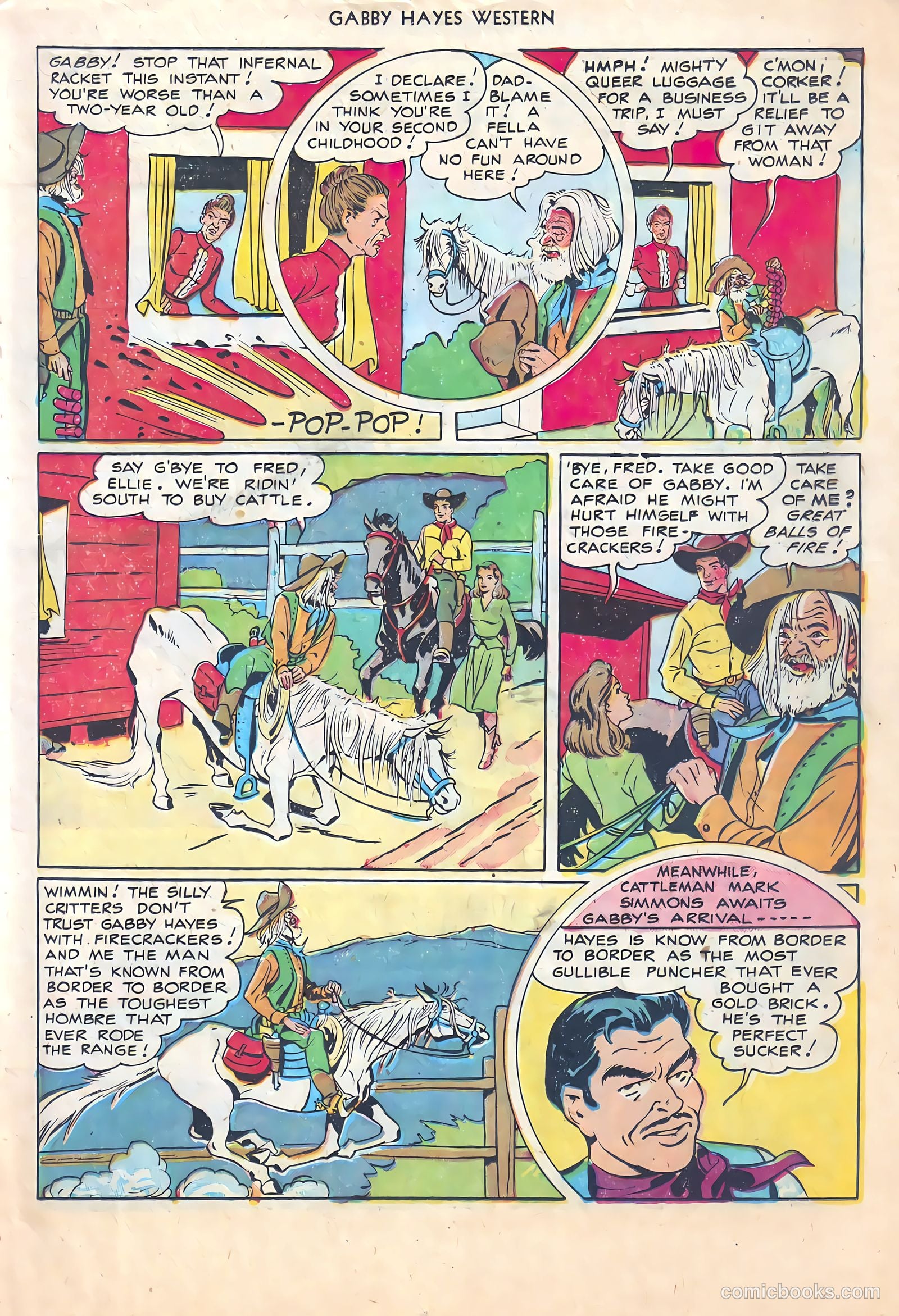 Gabby Hayes Western #1 — page 27 of 52