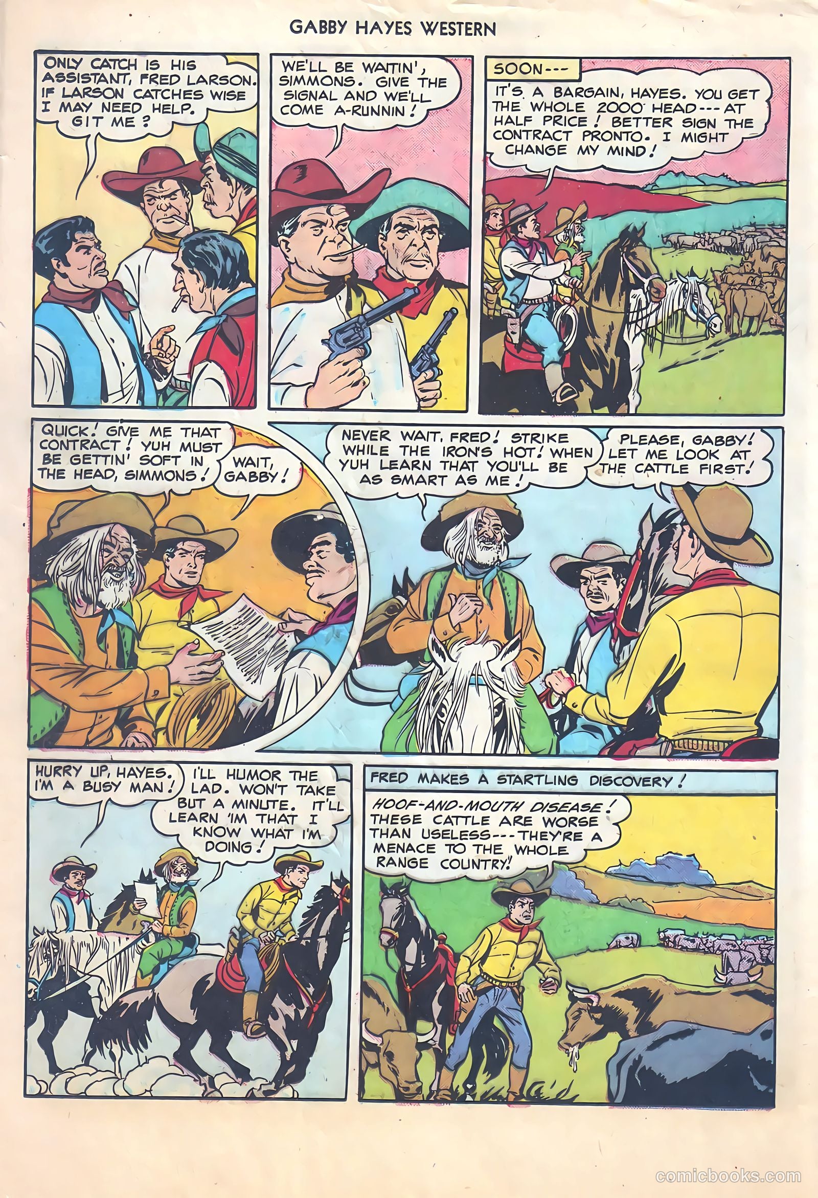 Gabby Hayes Western #1 — page 28 of 52