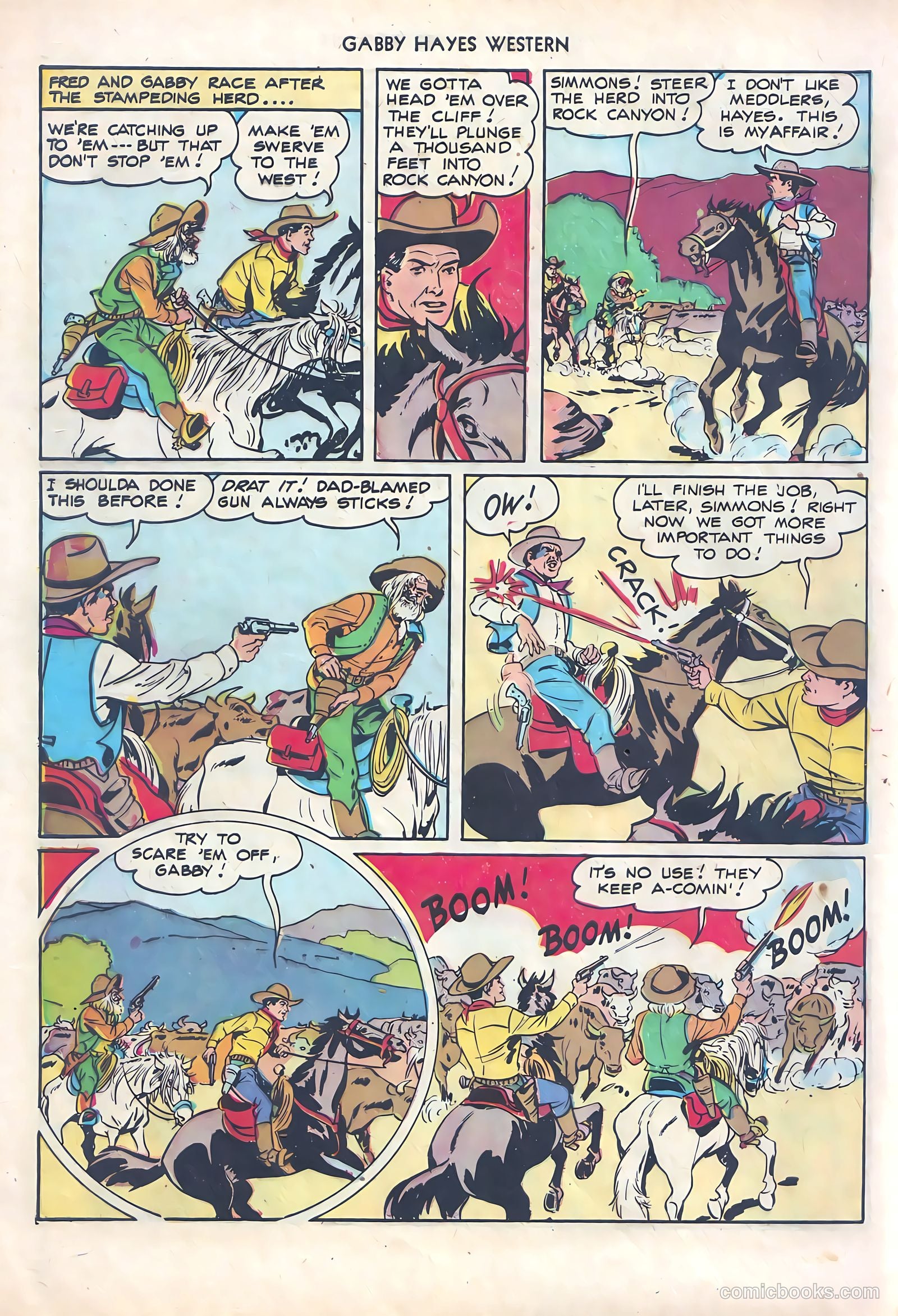 Gabby Hayes Western #1 — page 32 of 52