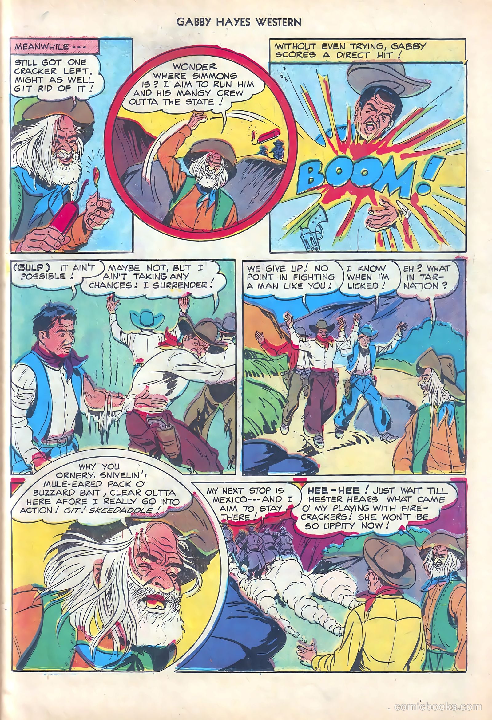 Gabby Hayes Western #1 — page 35 of 52
