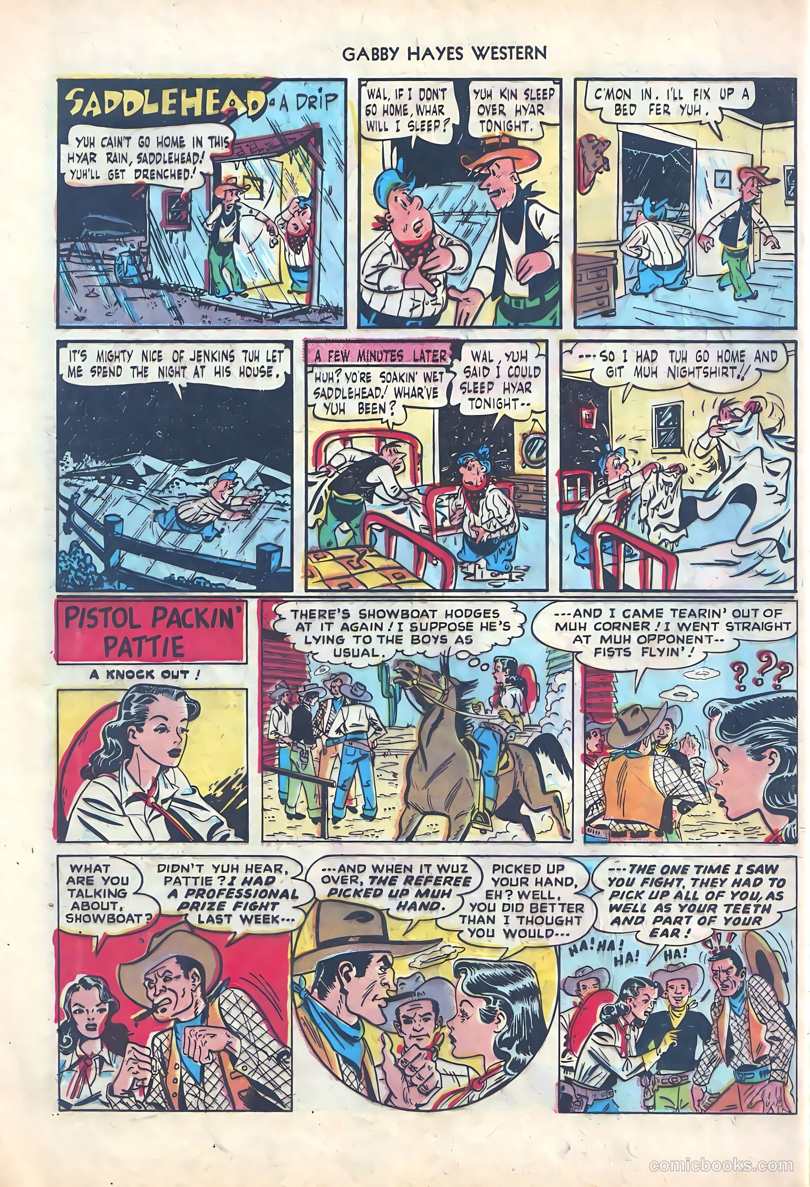Gabby Hayes Western #1 — page 36 of 52