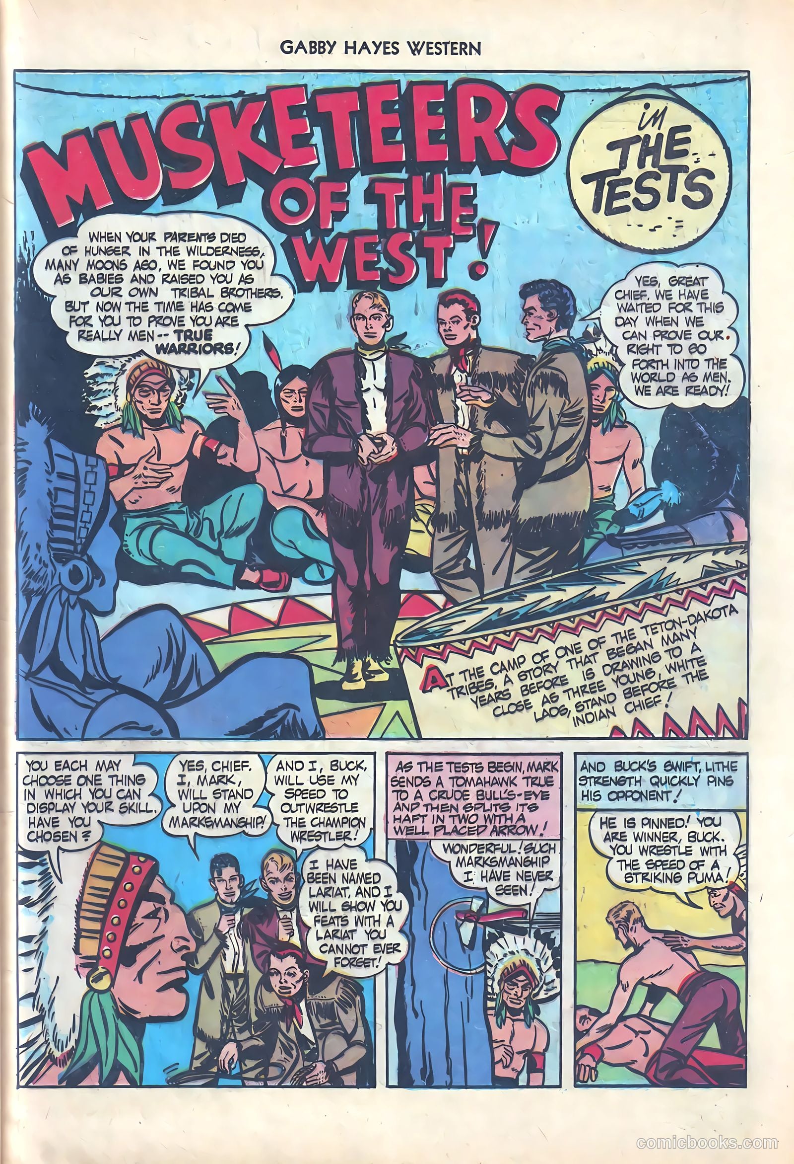 Gabby Hayes Western #1 — page 37 of 52