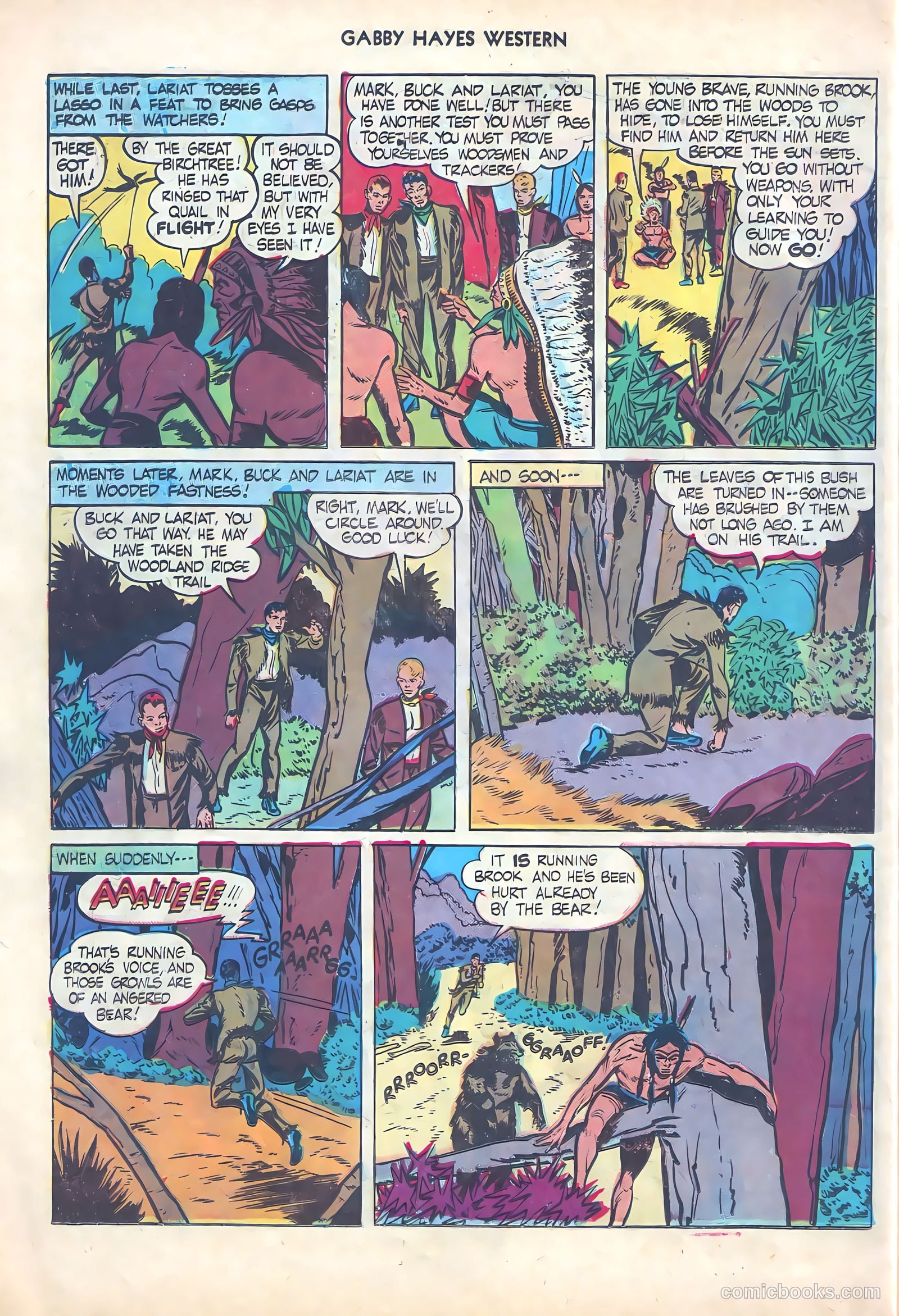 Gabby Hayes Western #1 — page 38 of 52