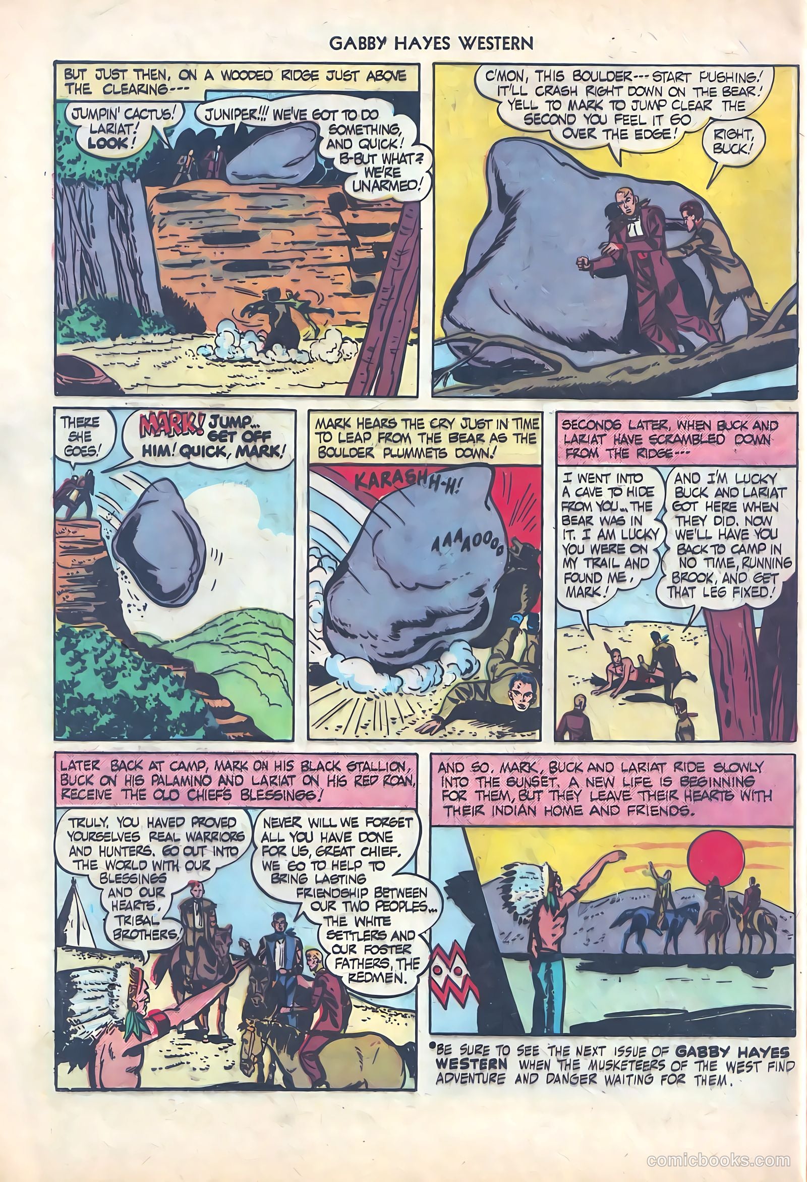 Gabby Hayes Western #1 — page 40 of 52