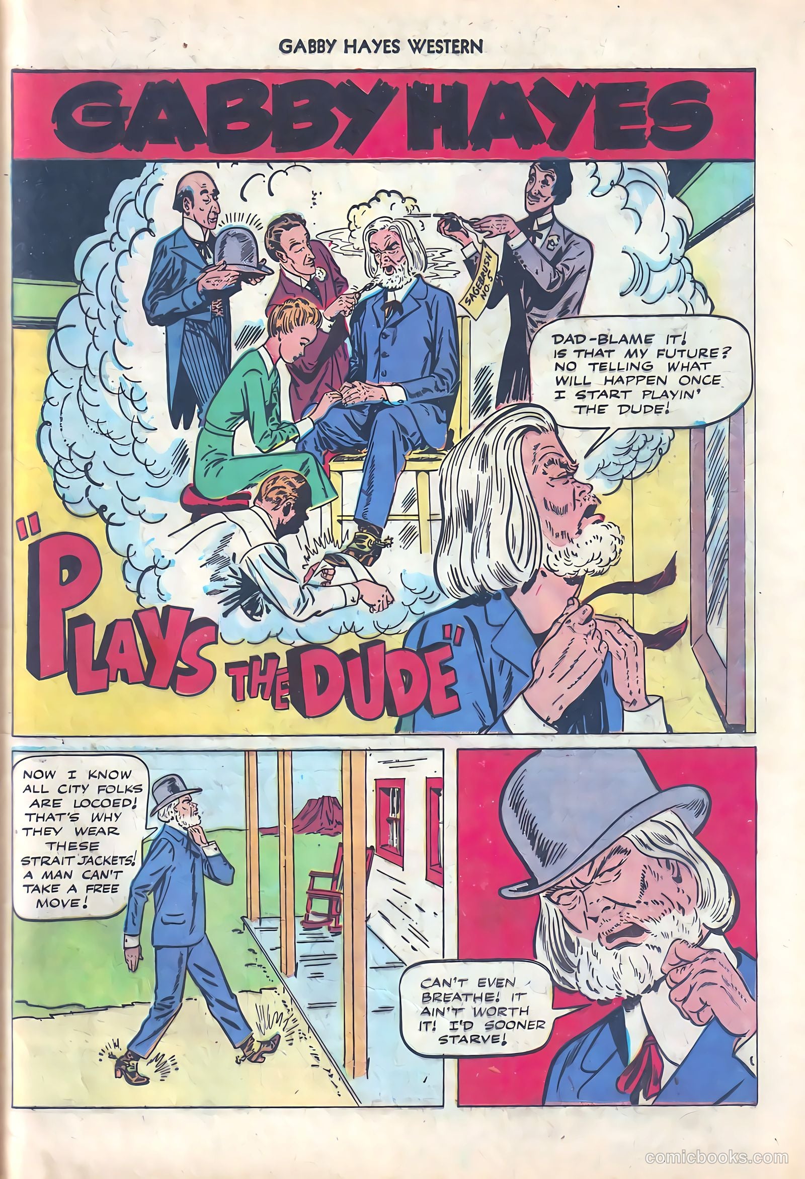Gabby Hayes Western #1 — page 41 of 52