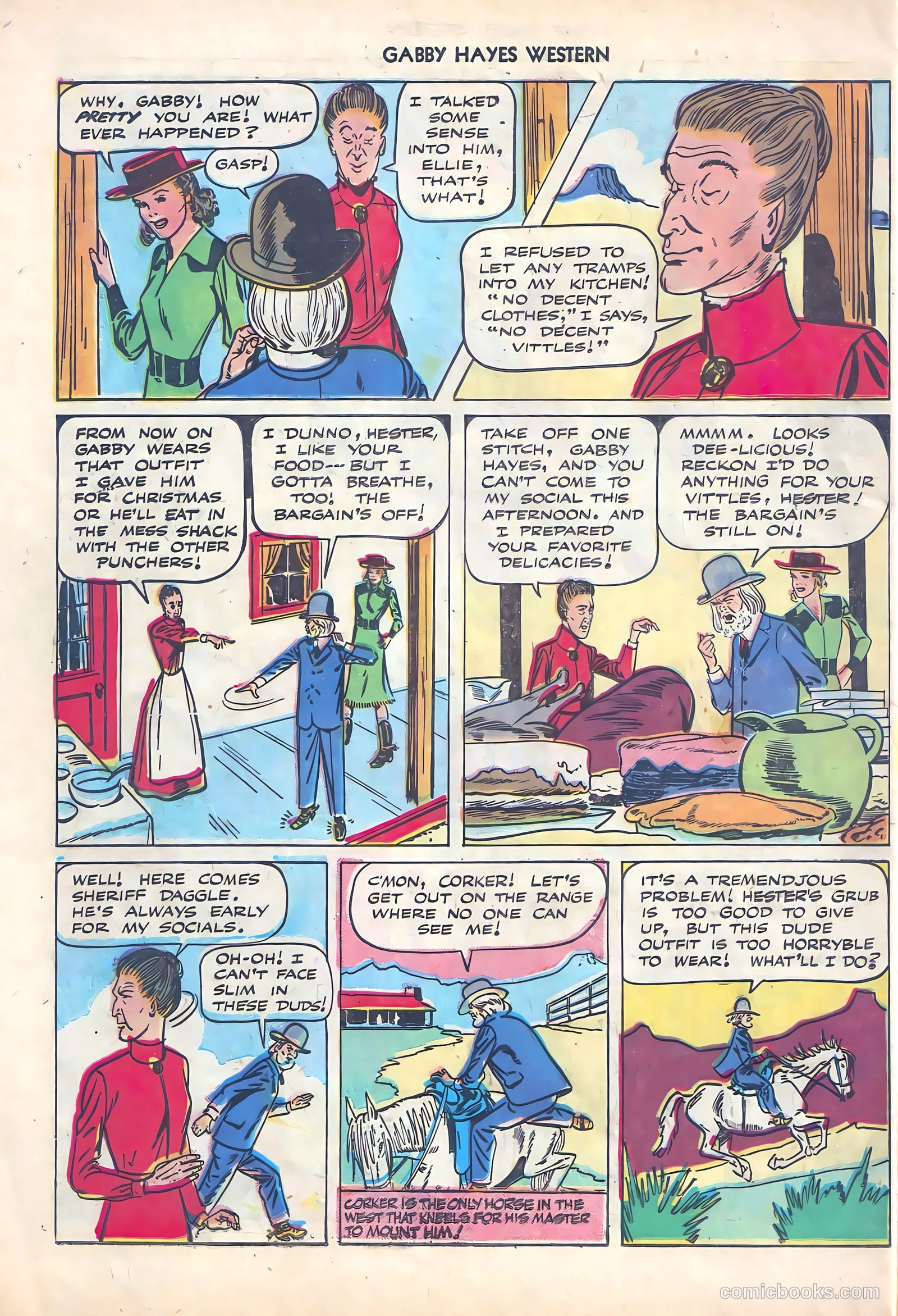 Gabby Hayes Western #1 — page 42 of 52