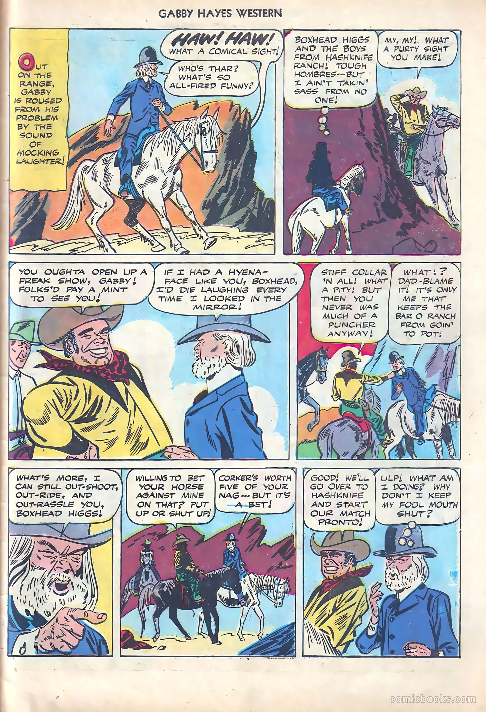 Gabby Hayes Western #1 — page 43 of 52