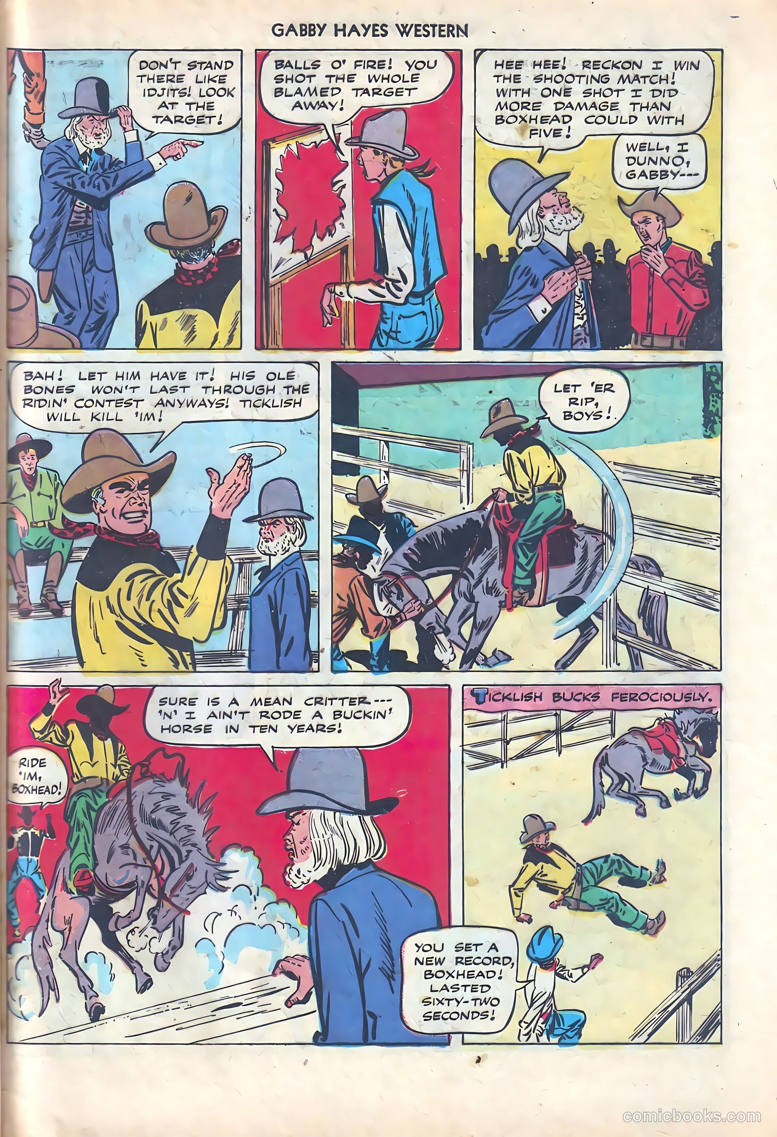 Gabby Hayes Western #1 — page 45 of 52