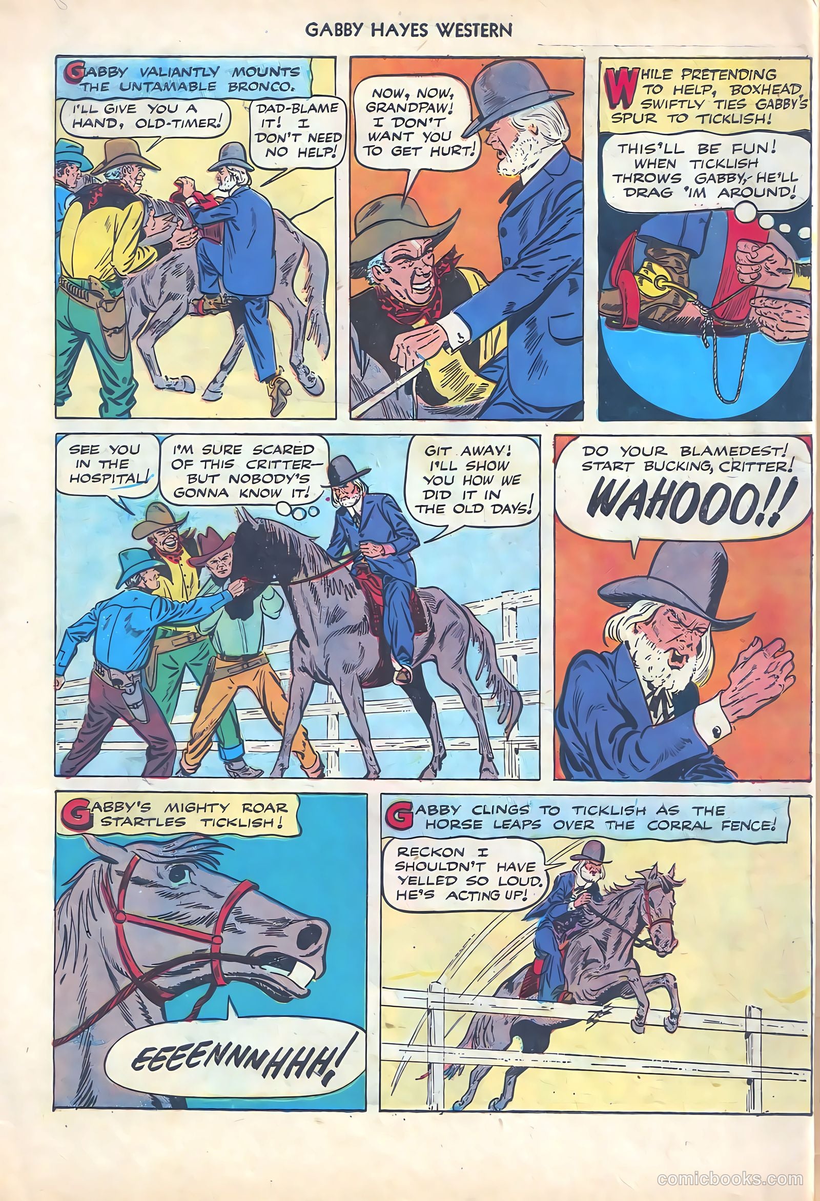 Gabby Hayes Western #1 — page 46 of 52