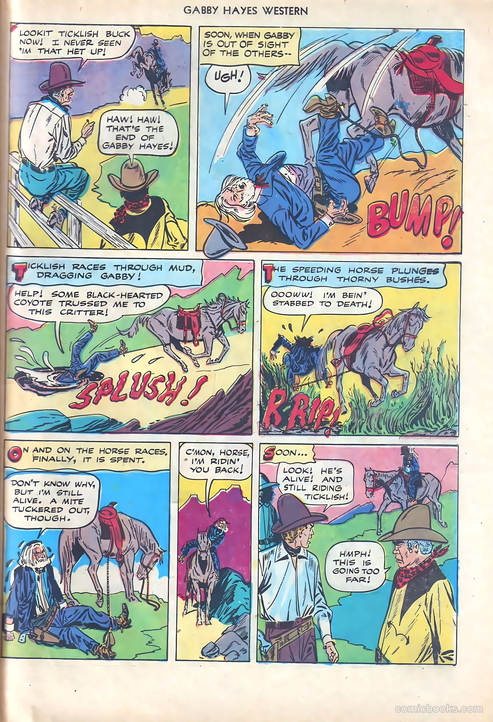Gabby Hayes Western #1 — page 47 of 52