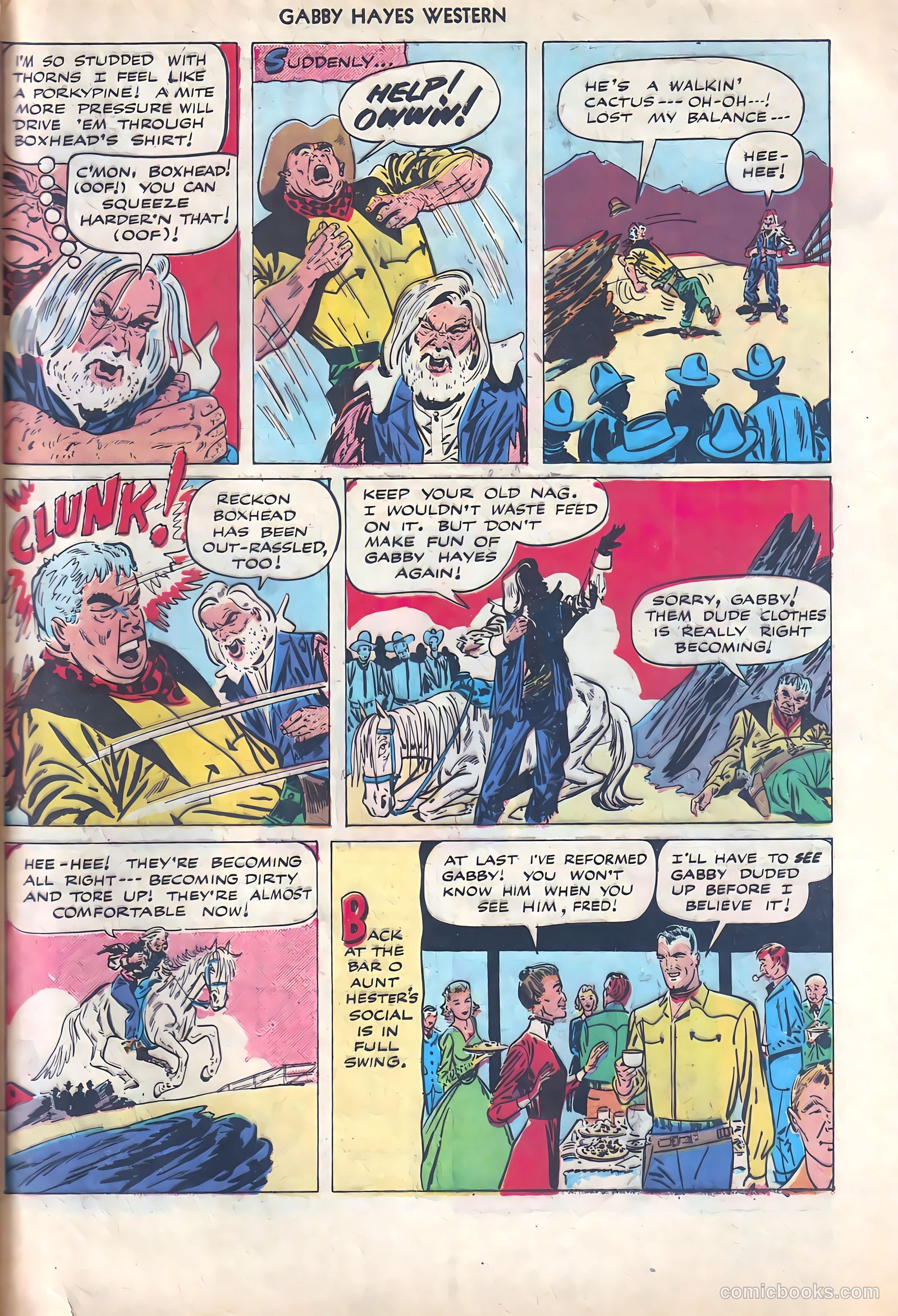 Gabby Hayes Western #1 — page 49 of 52