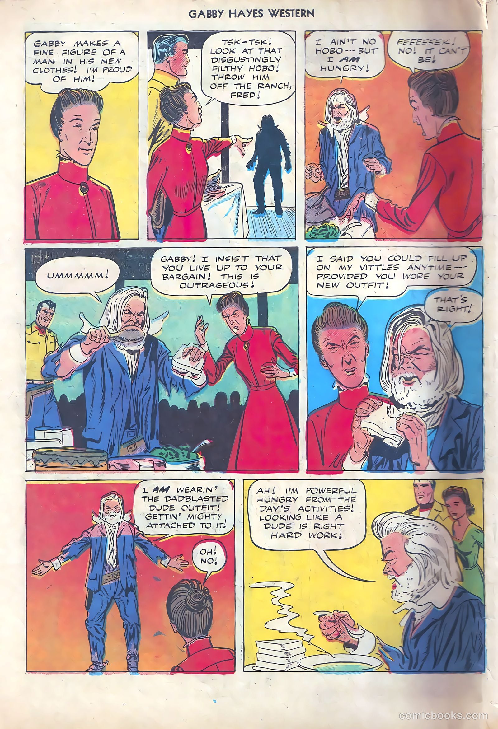 Gabby Hayes Western #1 — page 50 of 52