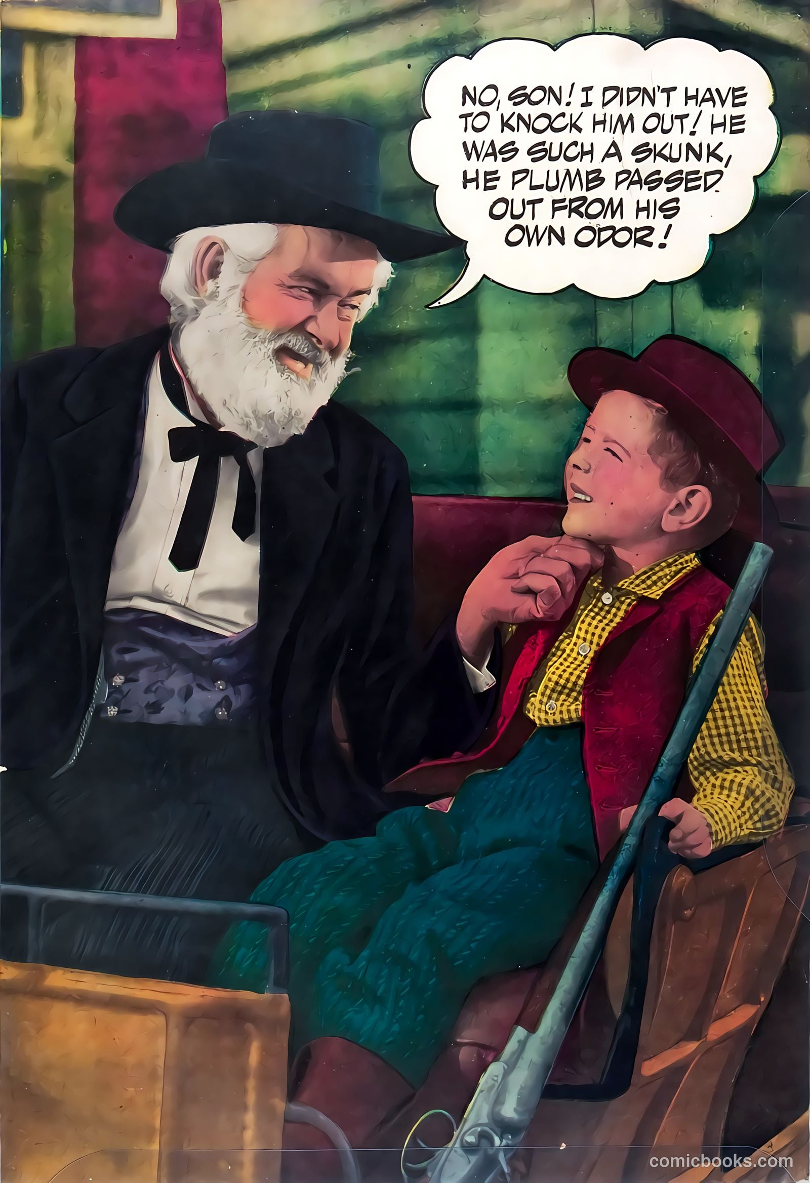 Gabby Hayes Western #1 — page 52 of 52