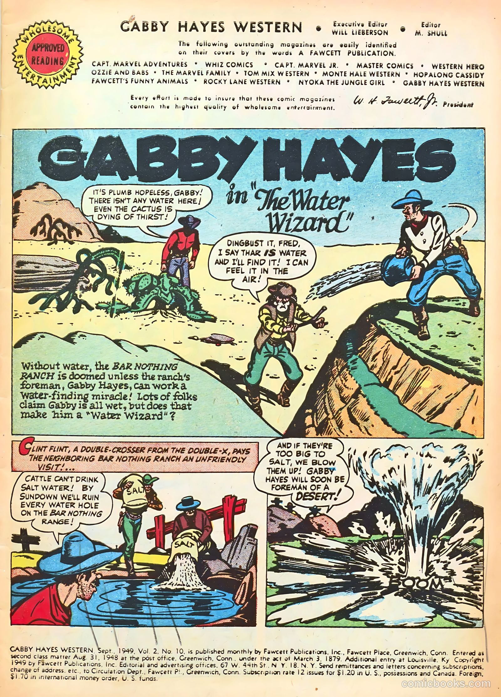 Gabby Hayes Western #10 — page 3 of 36