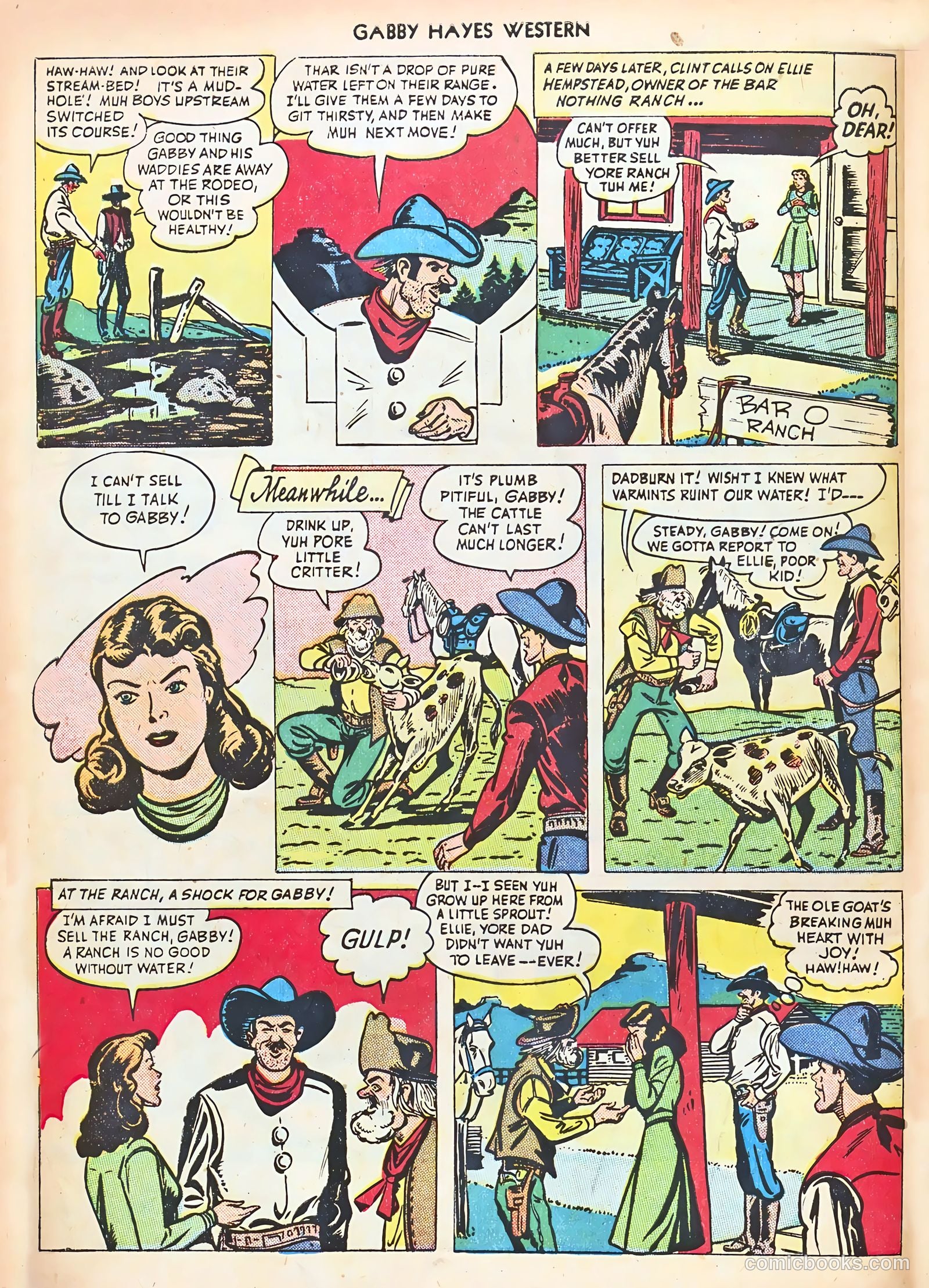 Gabby Hayes Western #10 — page 4 of 36