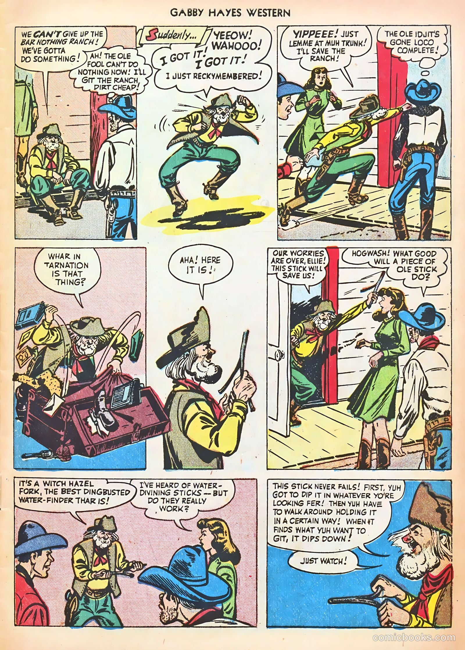 Gabby Hayes Western #10 — page 5 of 36