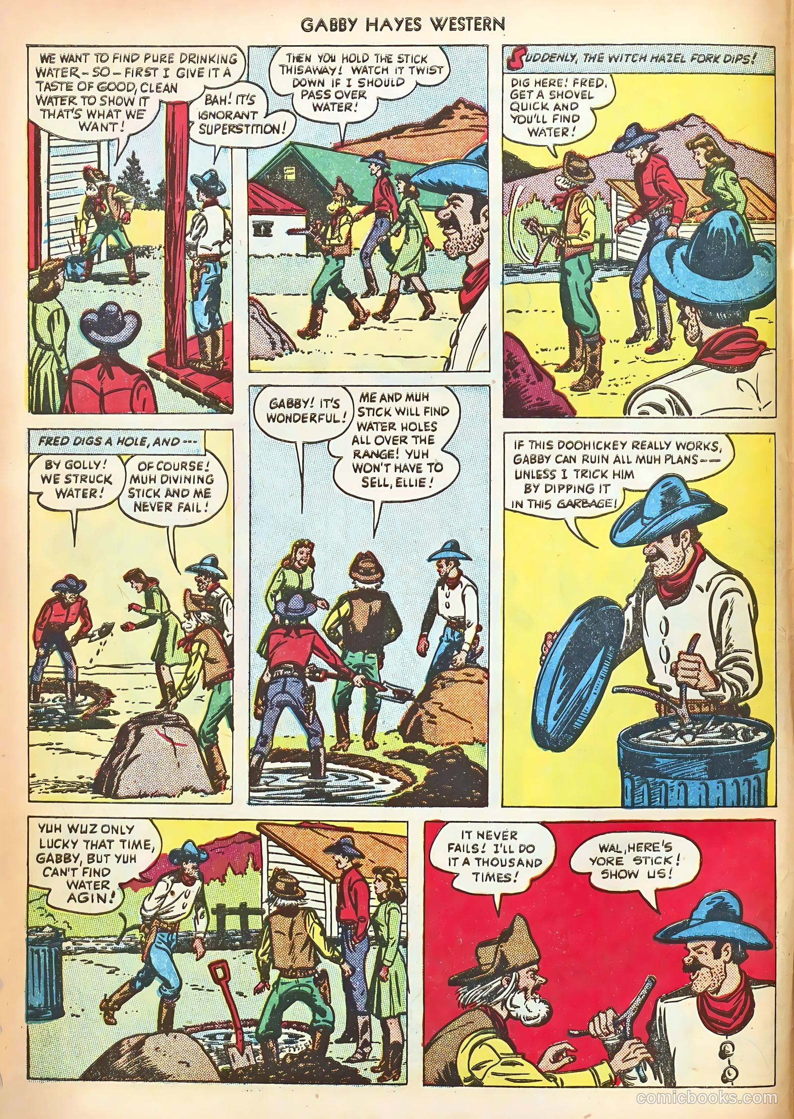 Gabby Hayes Western #10 — page 6 of 36