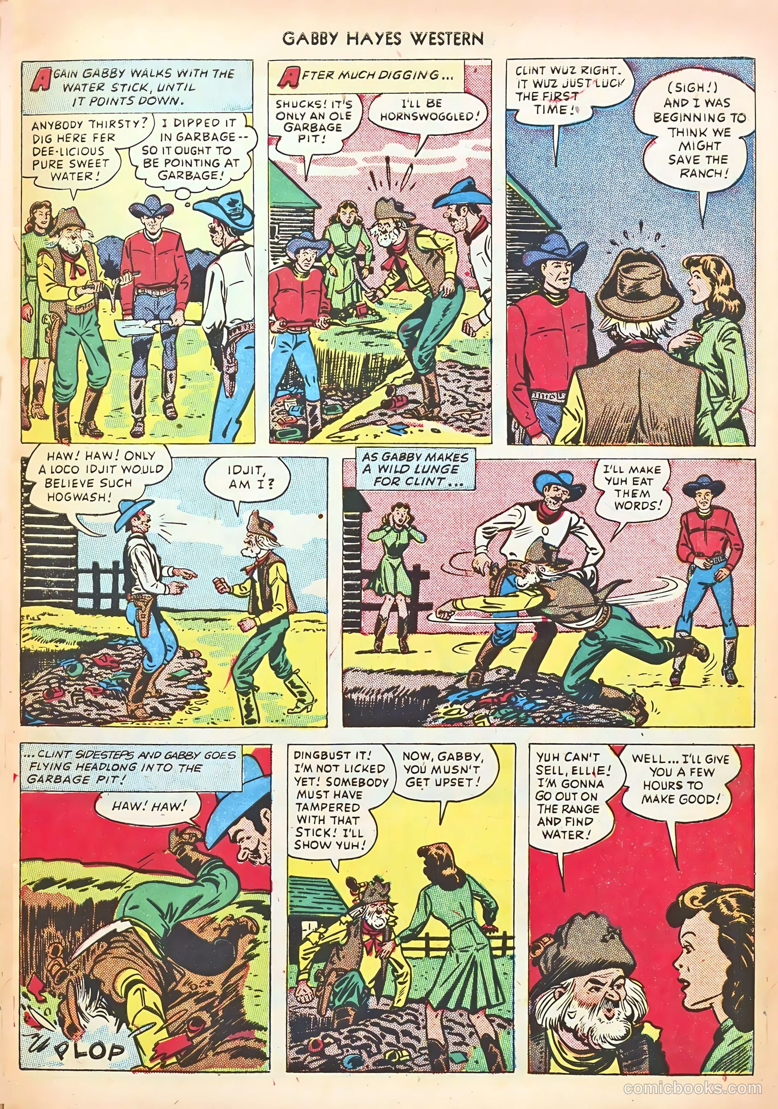 Gabby Hayes Western #10 — page 7 of 36
