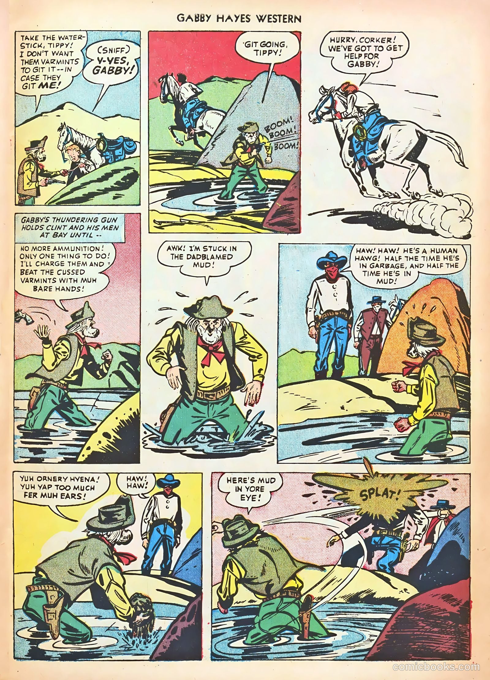 Gabby Hayes Western #10 — page 9 of 36