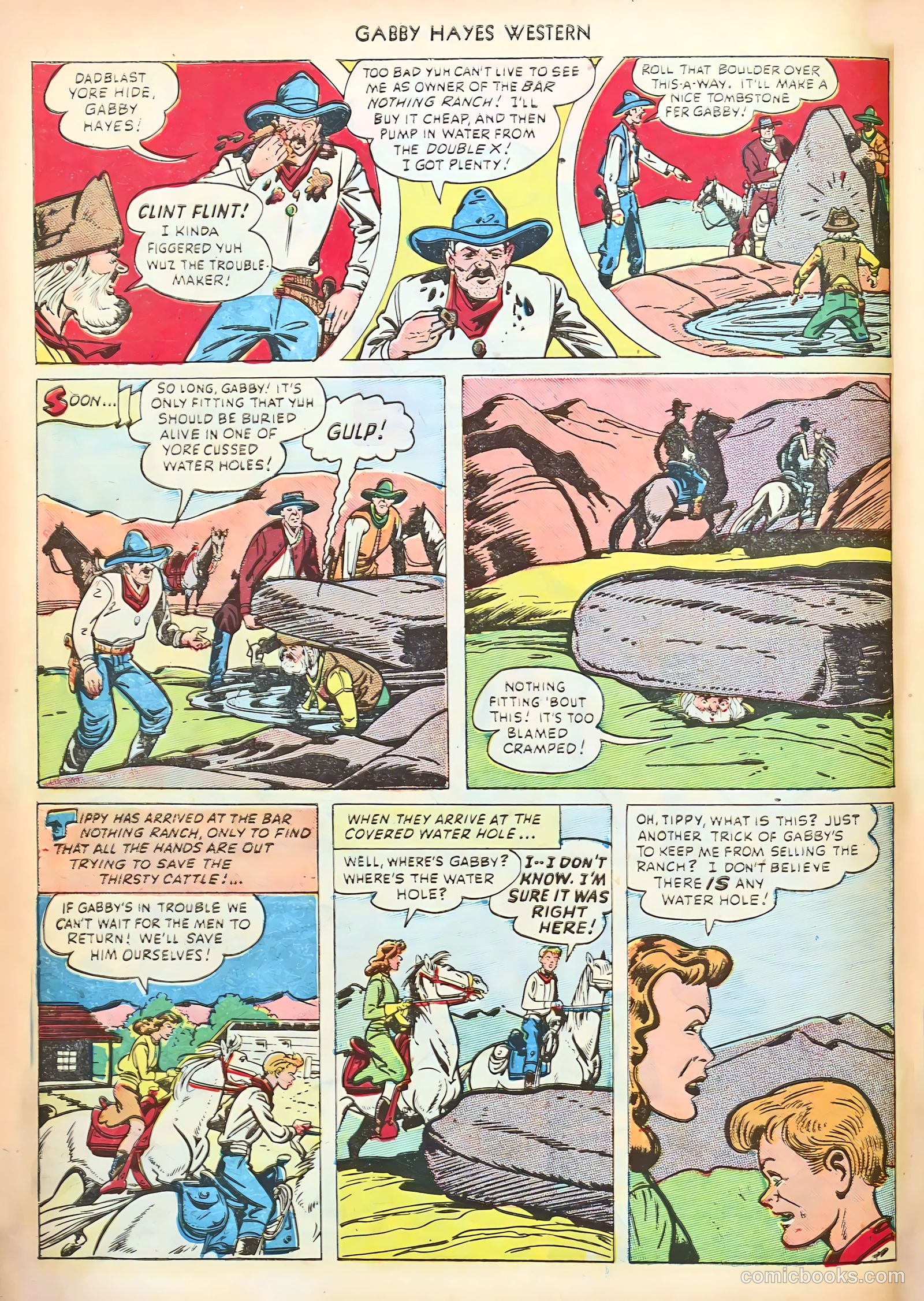 Gabby Hayes Western #10 — page 10 of 36