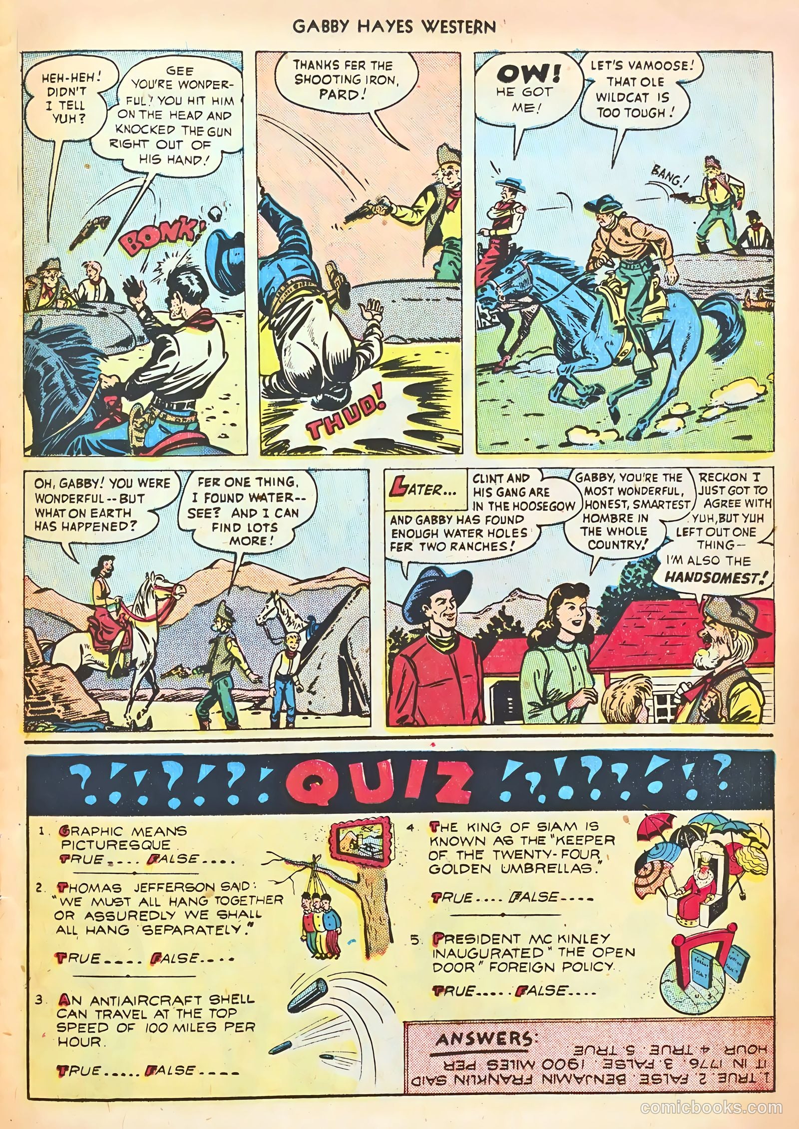 Gabby Hayes Western #10 — page 13 of 36