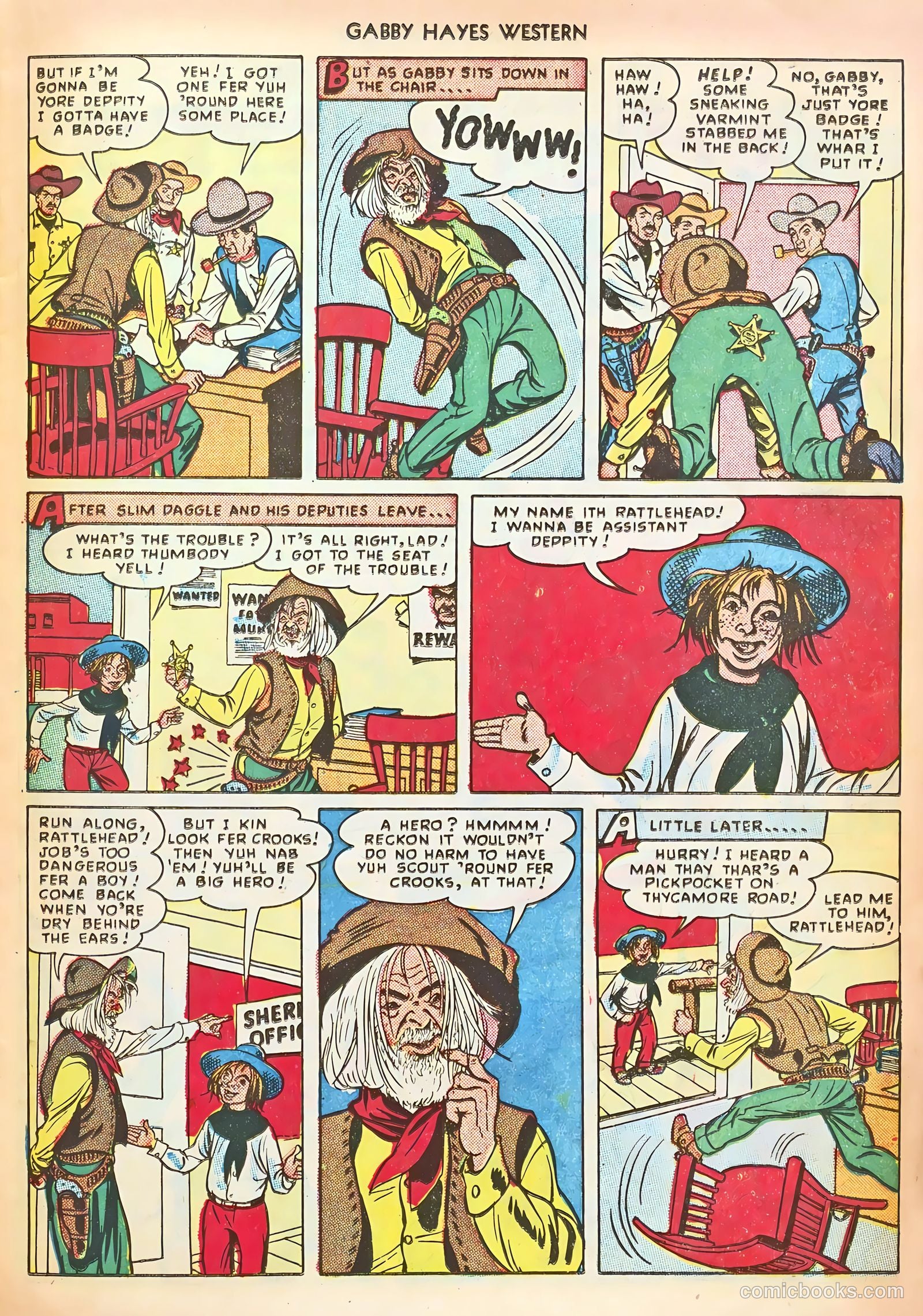 Gabby Hayes Western #10 — page 15 of 36