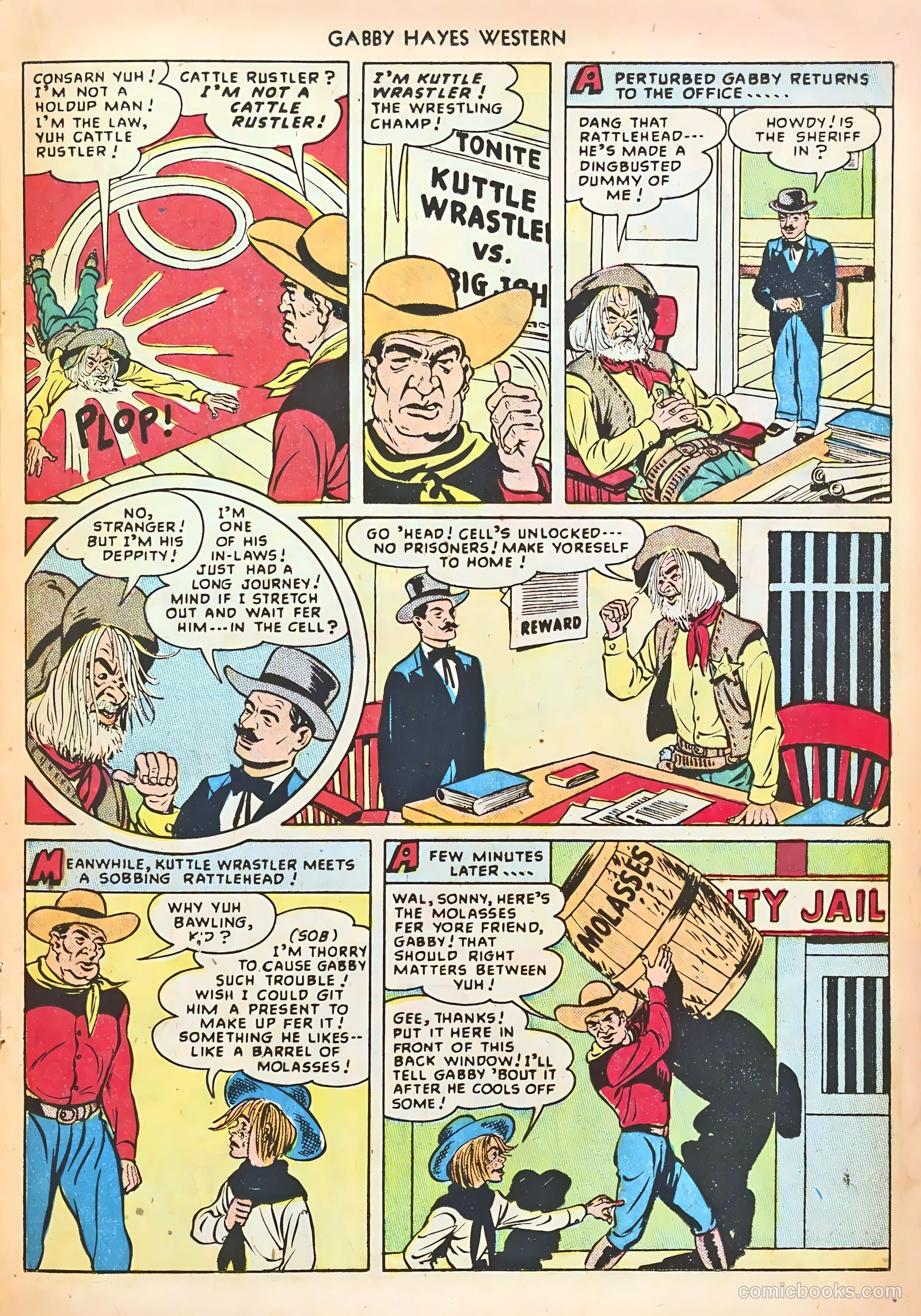 Gabby Hayes Western #10 — page 17 of 36