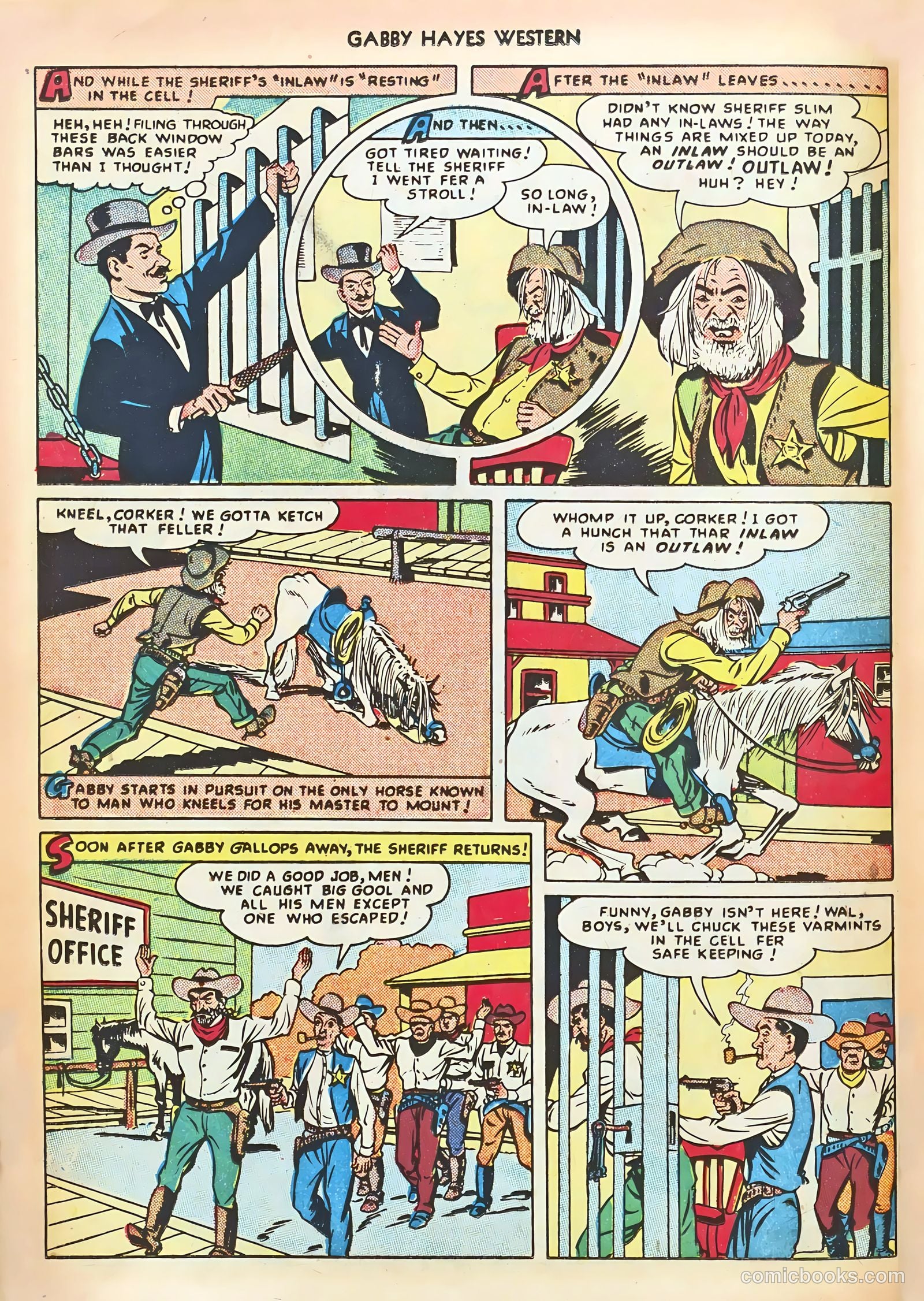 Gabby Hayes Western #10 — page 18 of 36