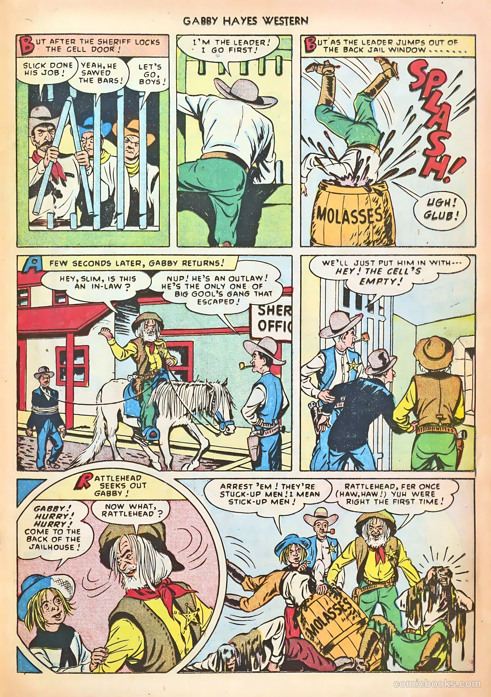 Gabby Hayes Western #10 — page 19 of 36