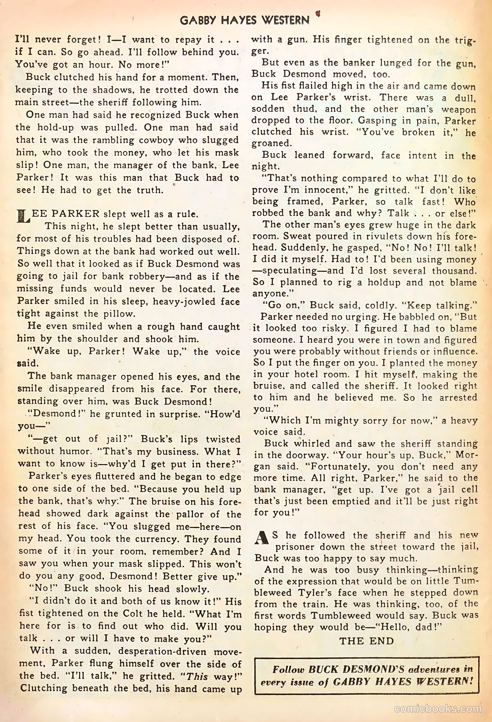 Gabby Hayes Western #10 — page 22 of 36