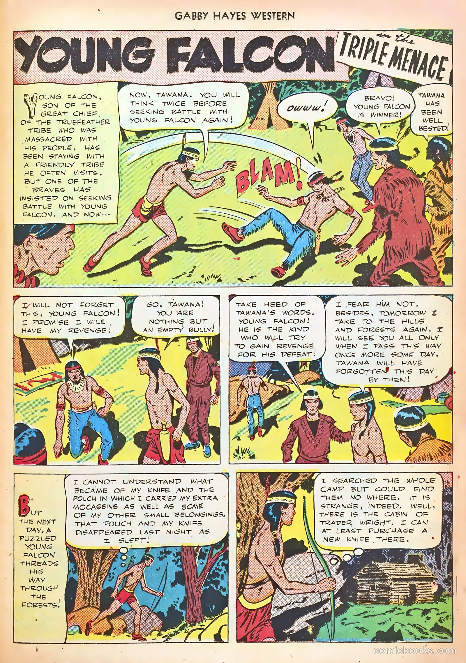 Gabby Hayes Western #10 — page 23 of 36