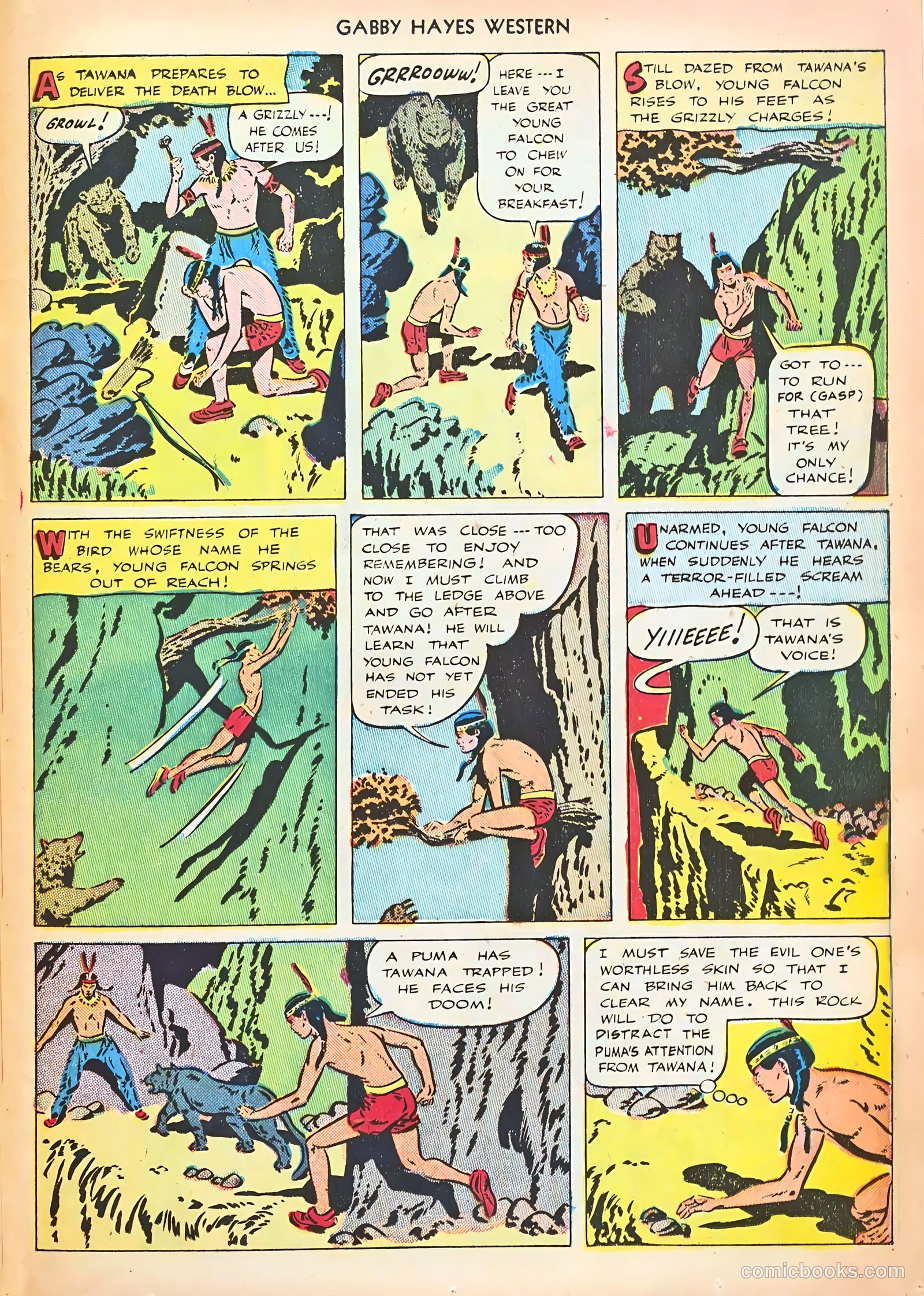 Gabby Hayes Western #10 — page 25 of 36