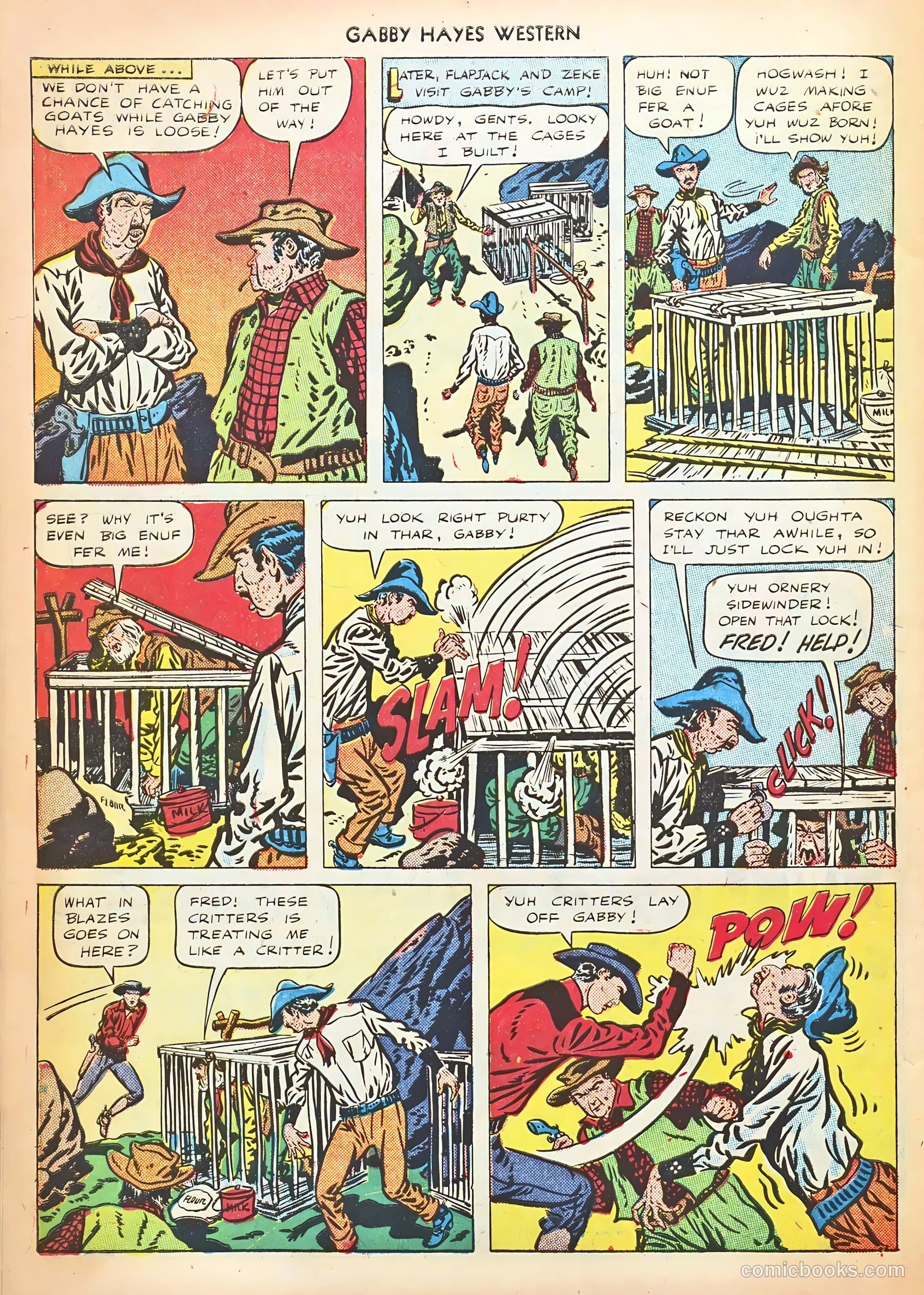 Gabby Hayes Western #10 — page 30 of 36