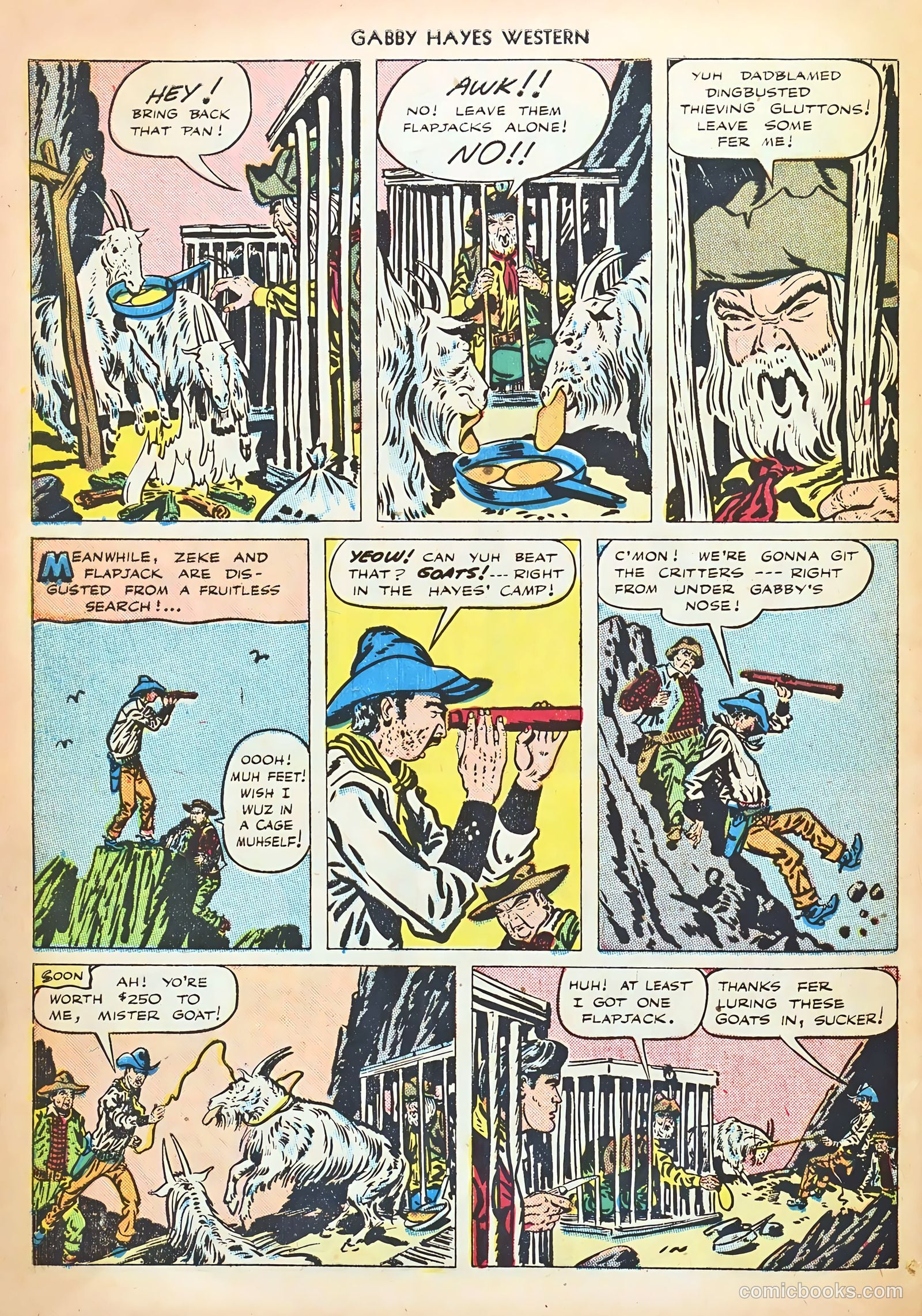 Gabby Hayes Western #10 — page 32 of 36