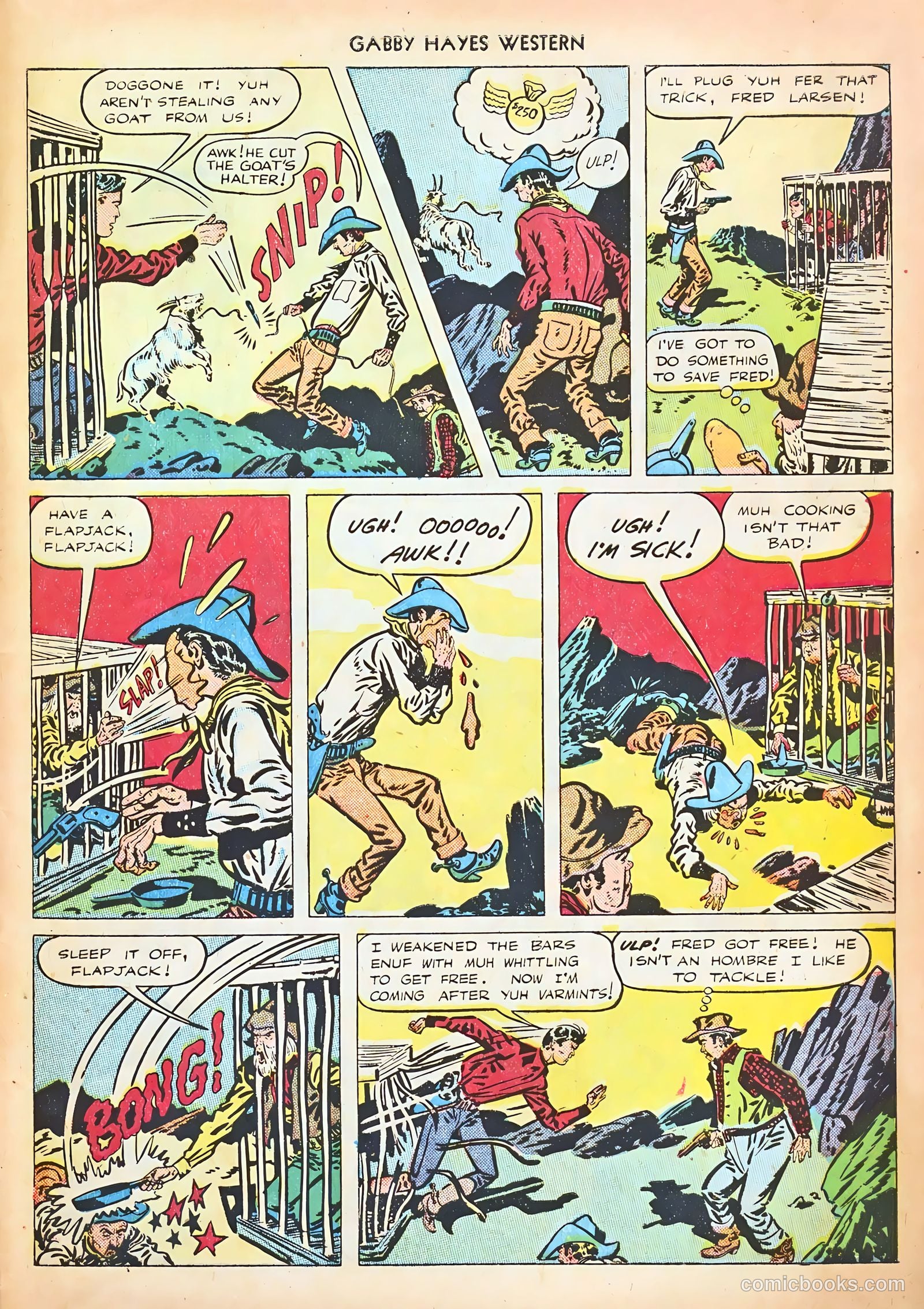 Gabby Hayes Western #10 — page 33 of 36