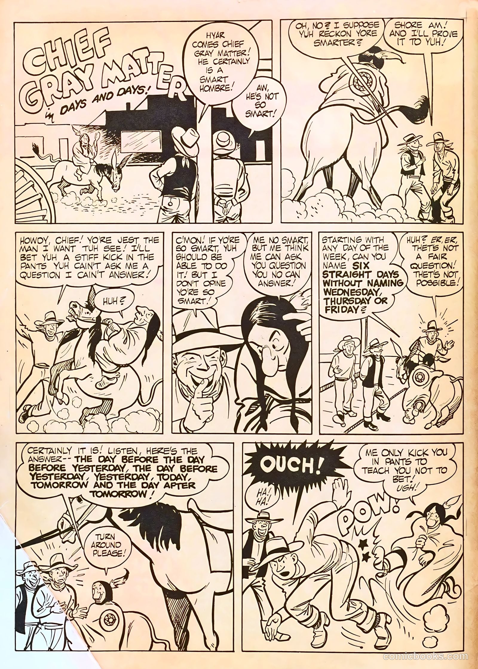 Gabby Hayes Western #11 — page 2 of 36