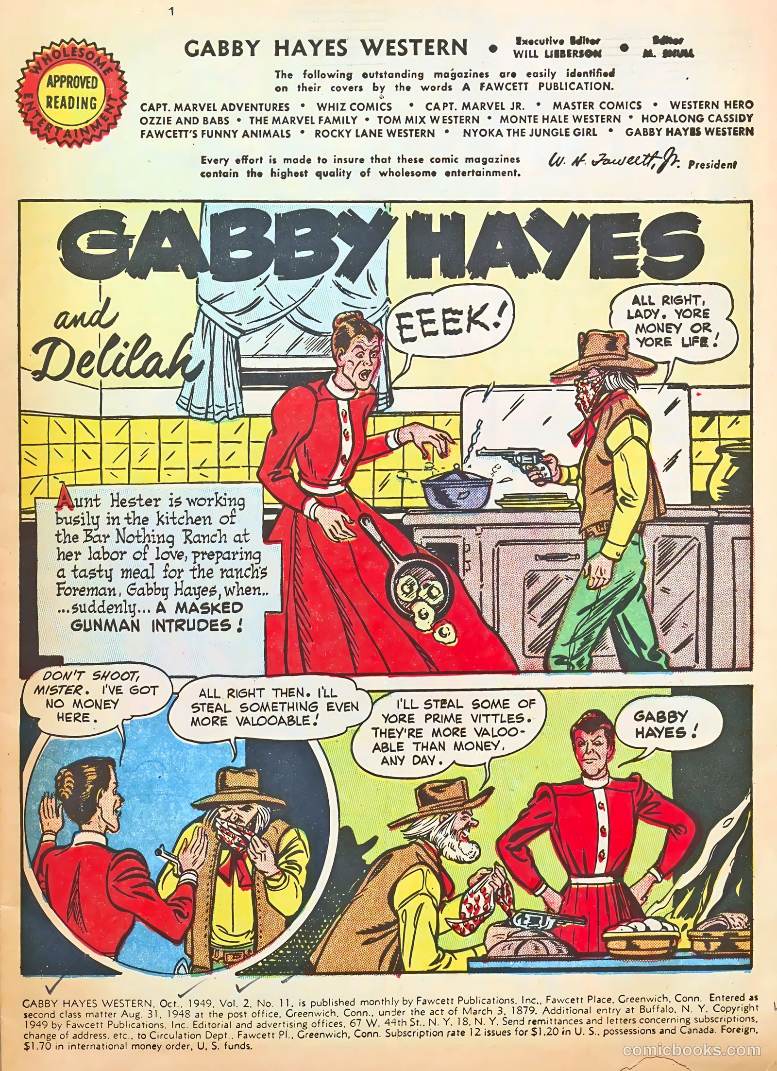 Gabby Hayes Western #11 — page 3 of 36
