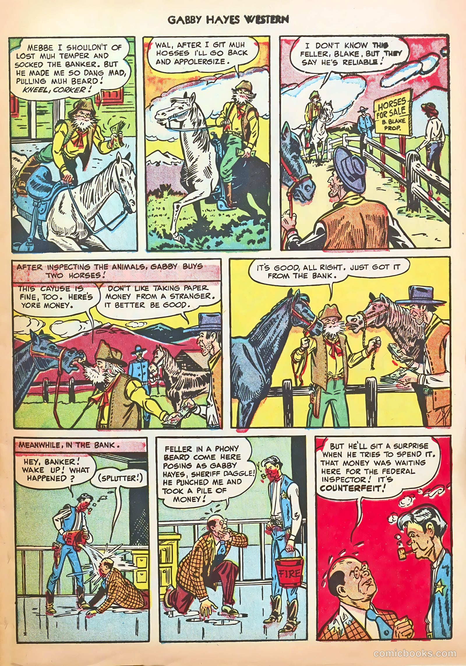 Gabby Hayes Western #11 — page 7 of 36