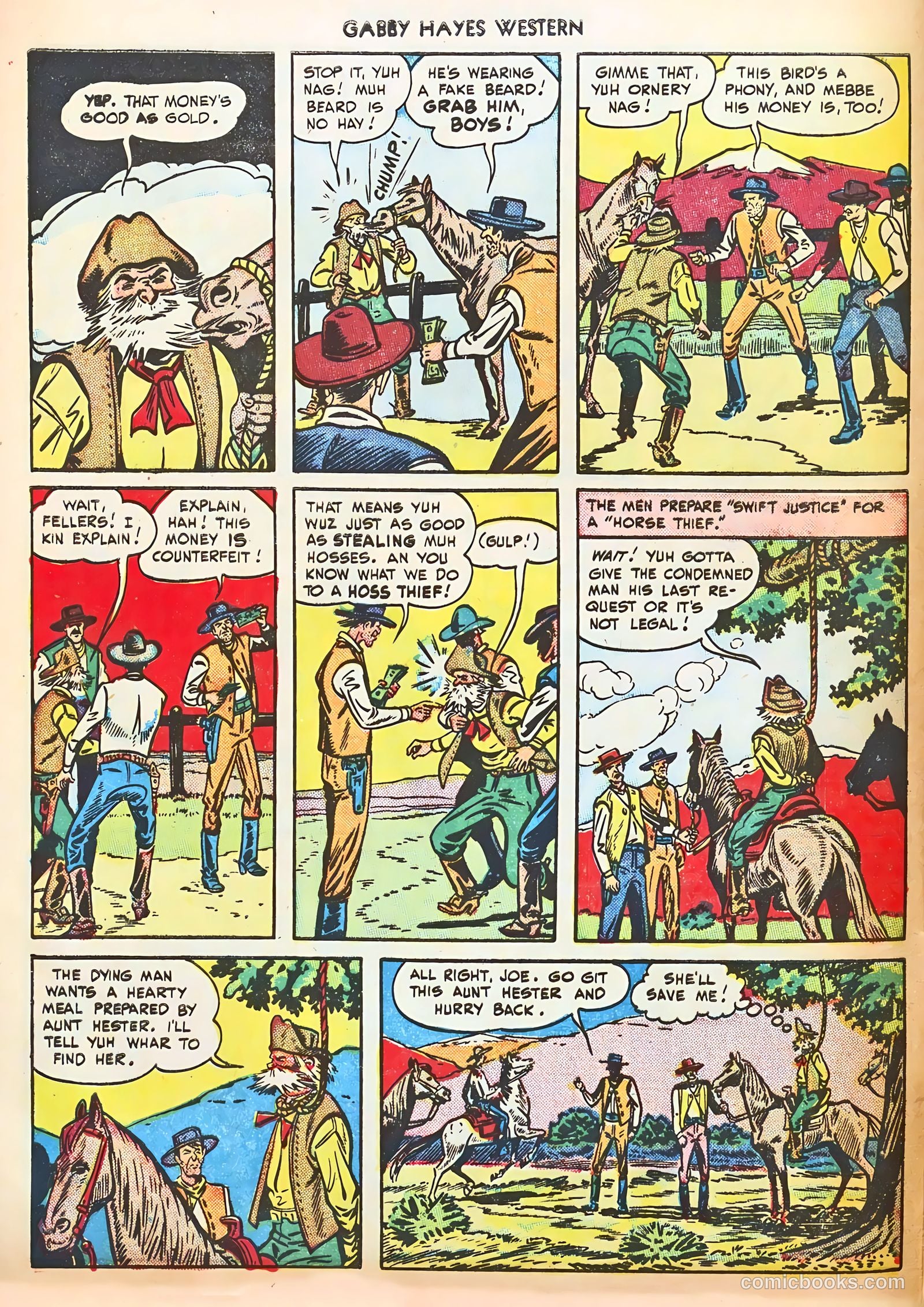 Gabby Hayes Western #11 — page 8 of 36