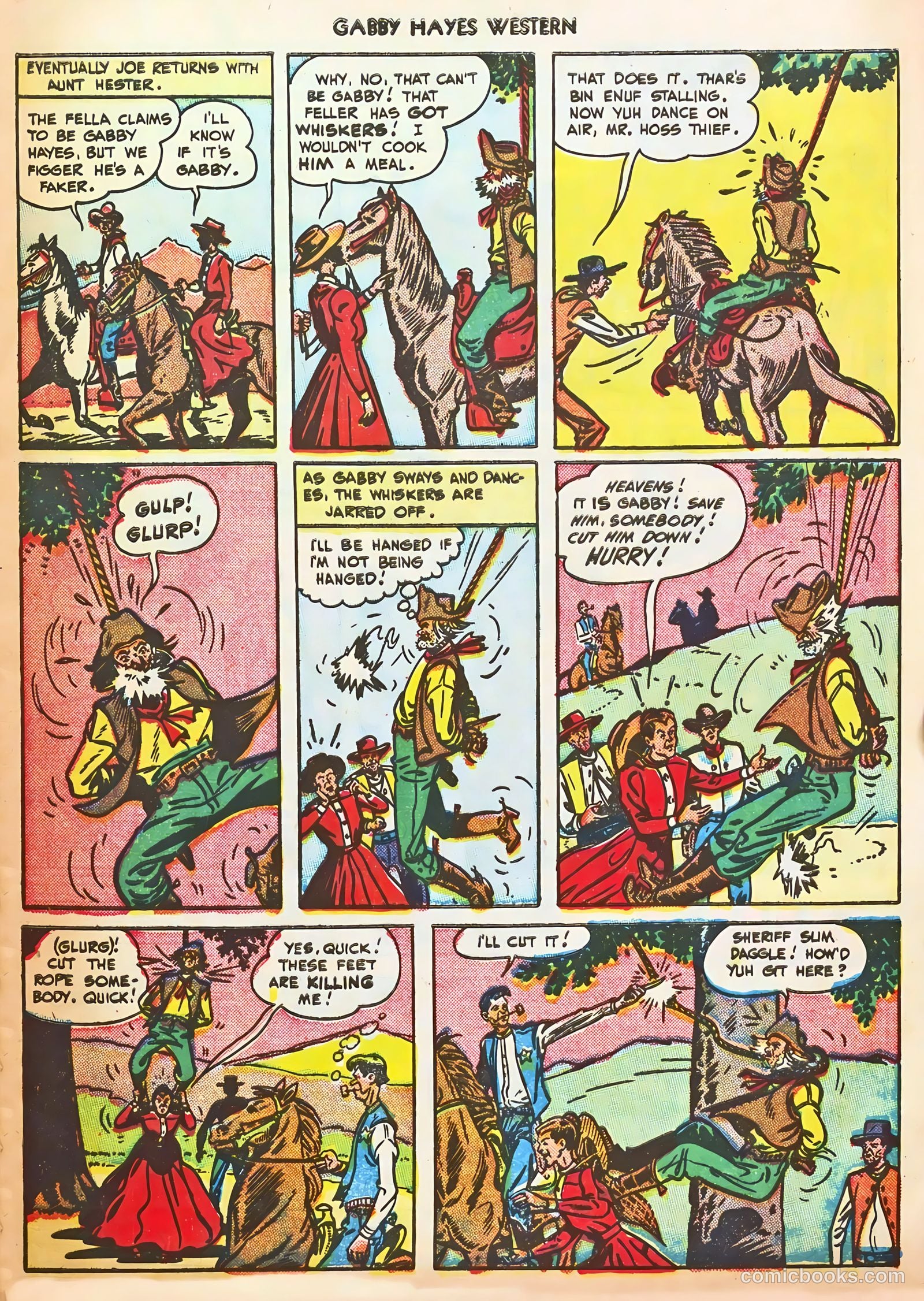Gabby Hayes Western #11 — page 9 of 36