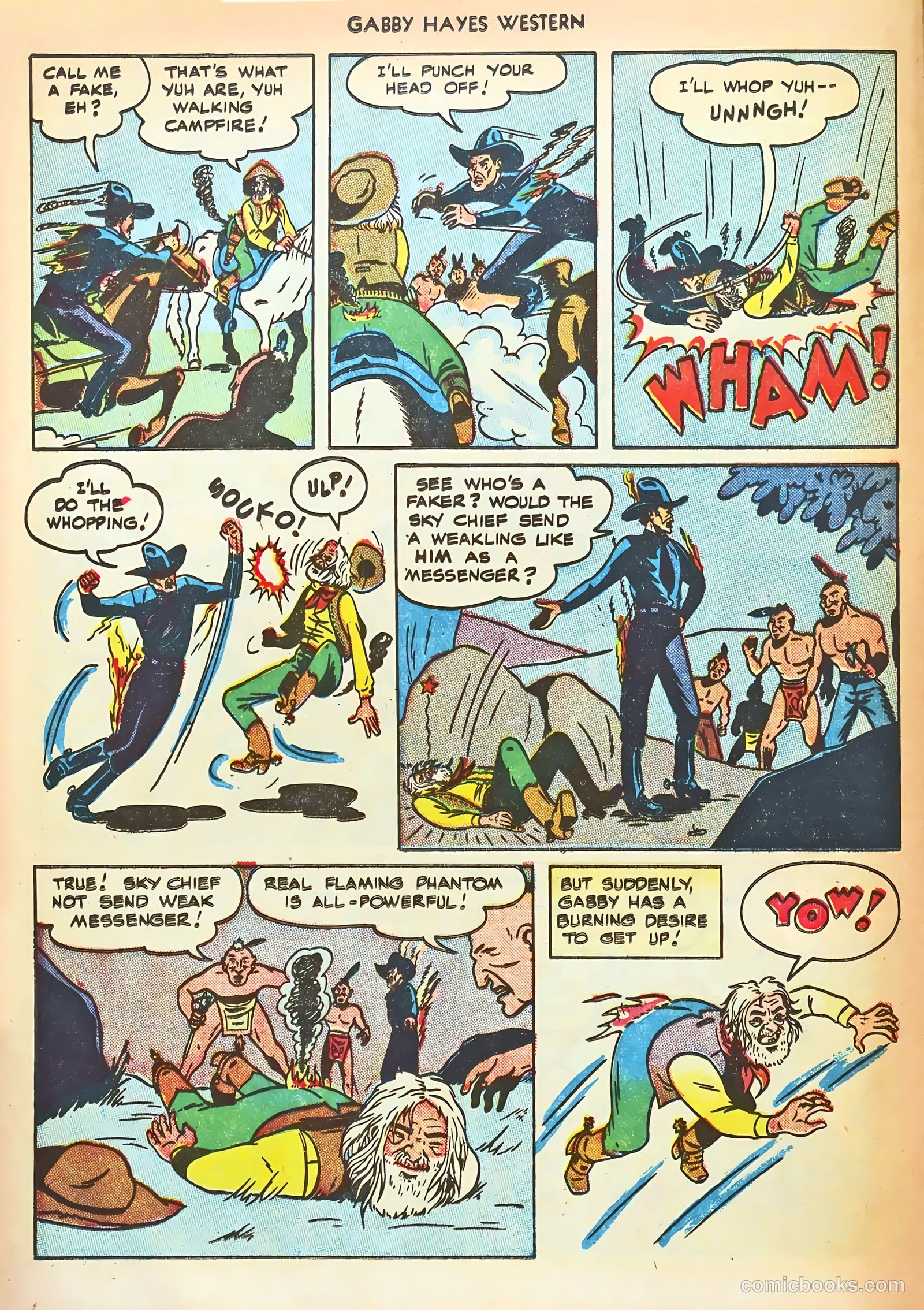 Gabby Hayes Western #11 — page 16 of 36