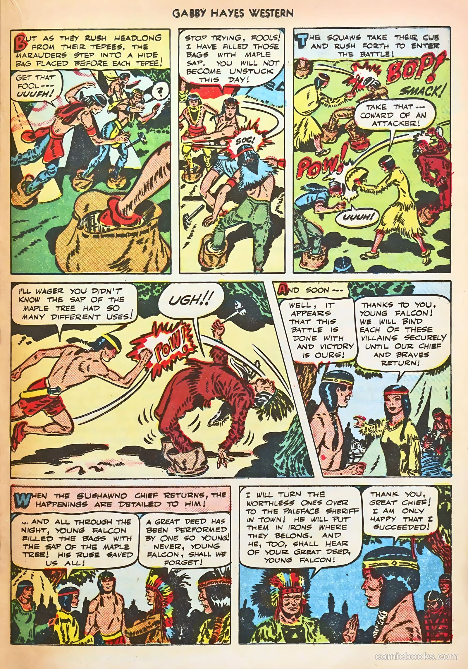Gabby Hayes Western #11 — page 21 of 36