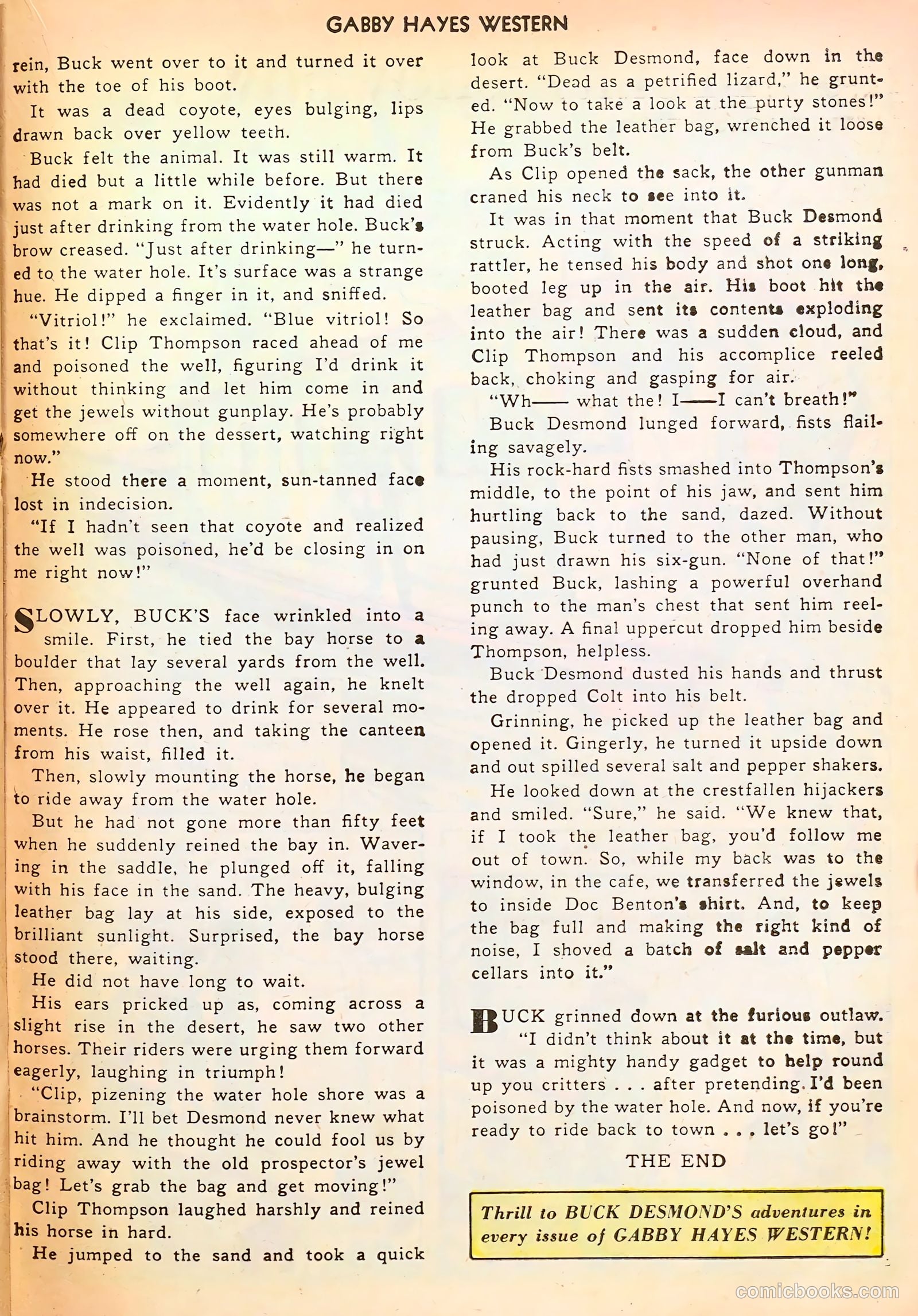 Gabby Hayes Western #11 — page 23 of 36