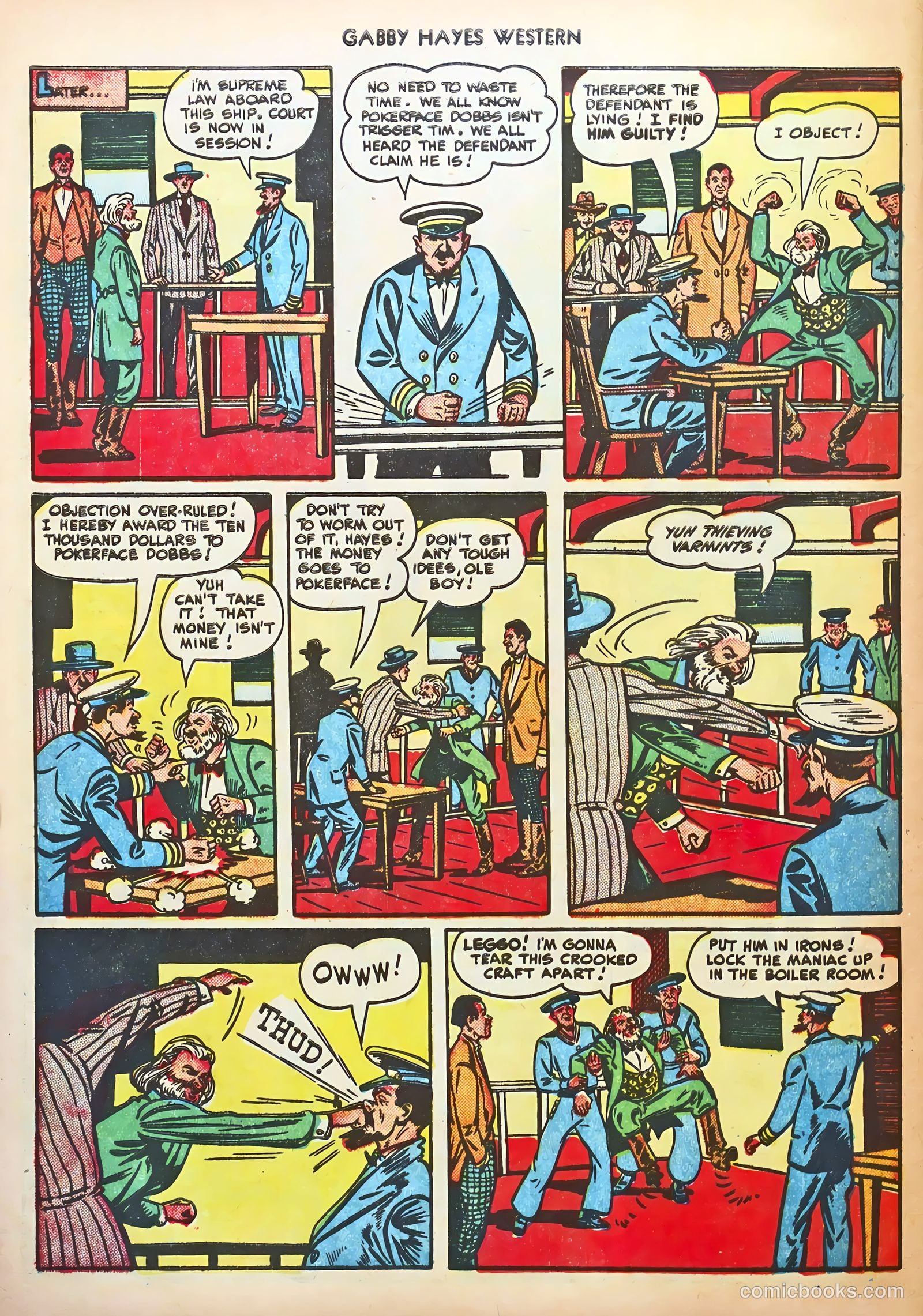 Gabby Hayes Western #11 — page 32 of 36