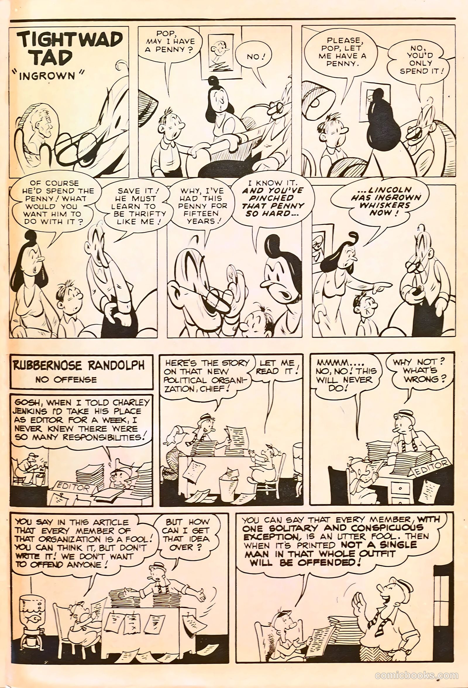 Gabby Hayes Western #11 — page 35 of 36