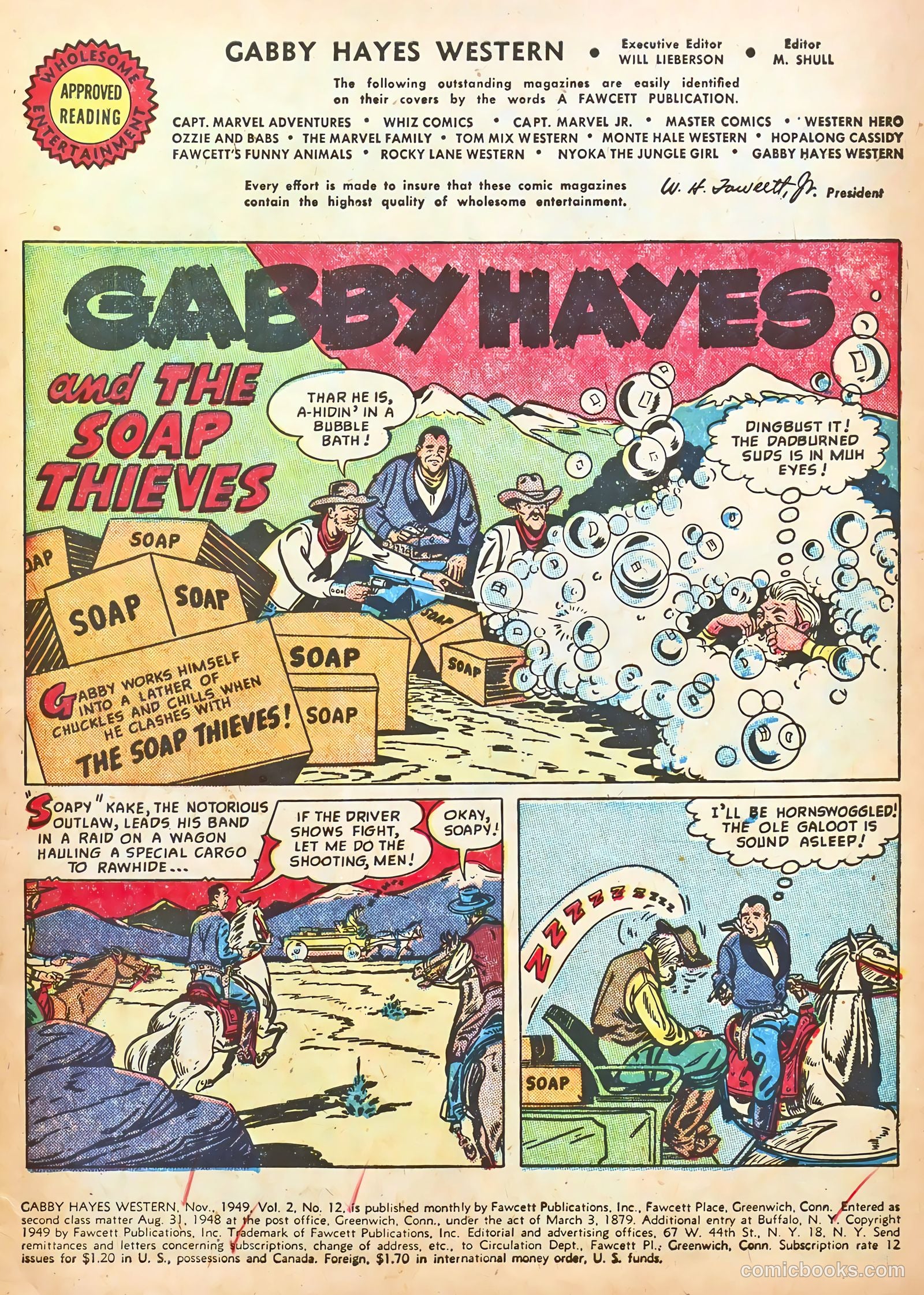 Gabby Hayes Western #12 — page 3 of 36