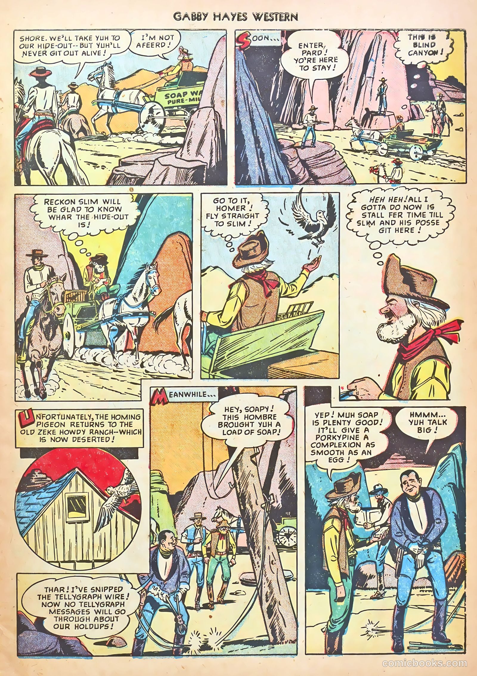 Gabby Hayes Western #12 — page 7 of 36