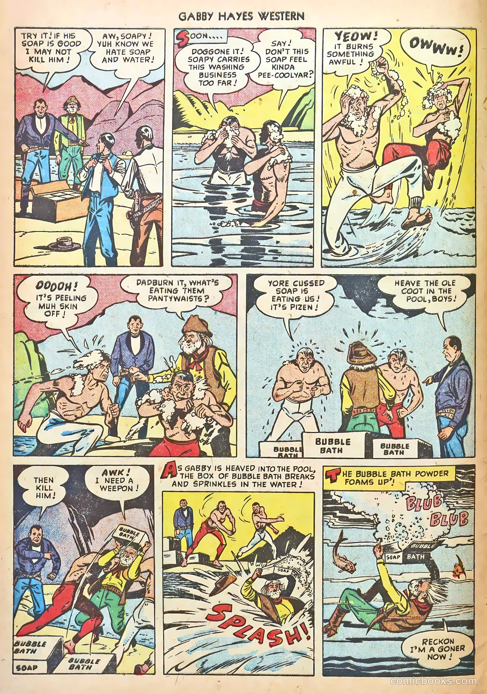 Gabby Hayes Western #12 — page 8 of 36